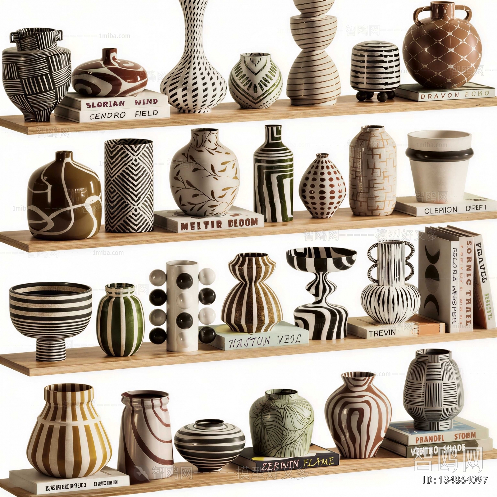 Wabi-sabi Style Clay Pot