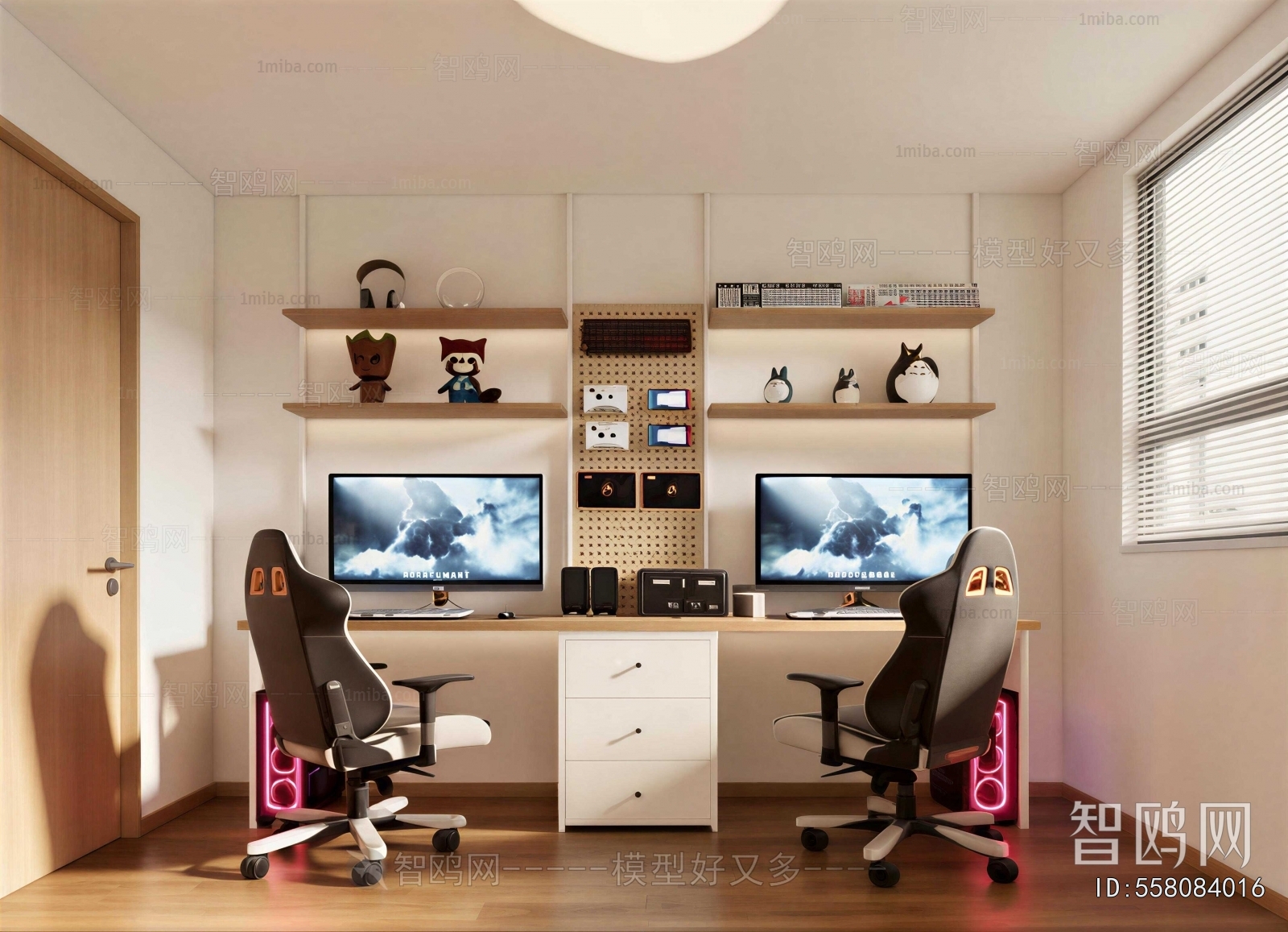 Modern E-sports Room