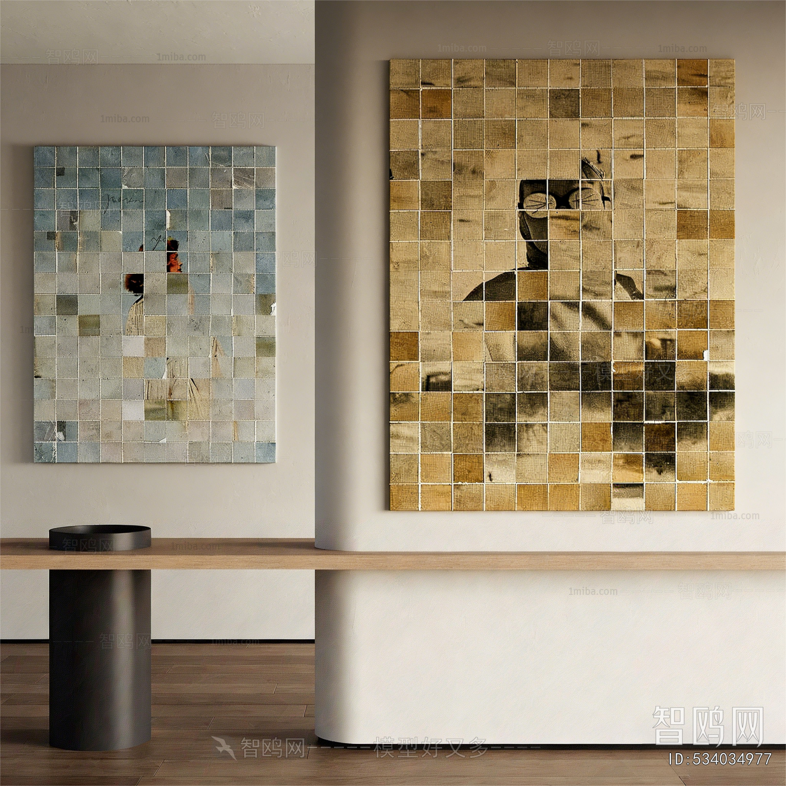 Wabi-sabi Style Painting