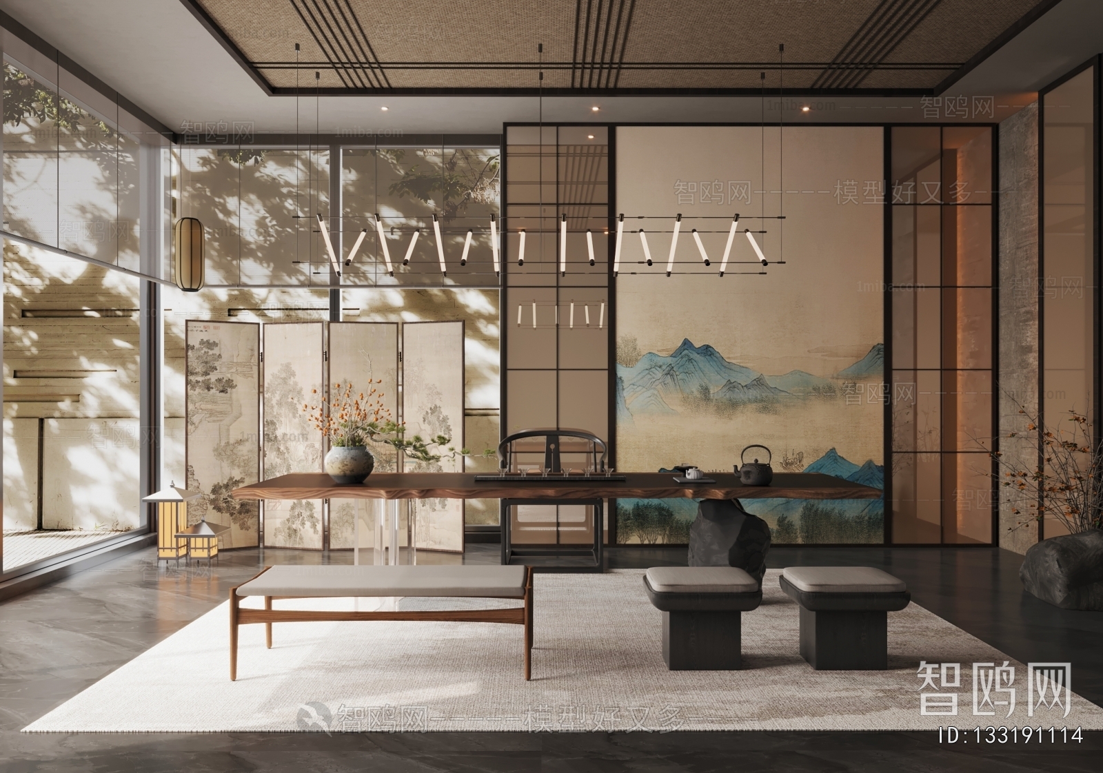 New Chinese Style Tea House