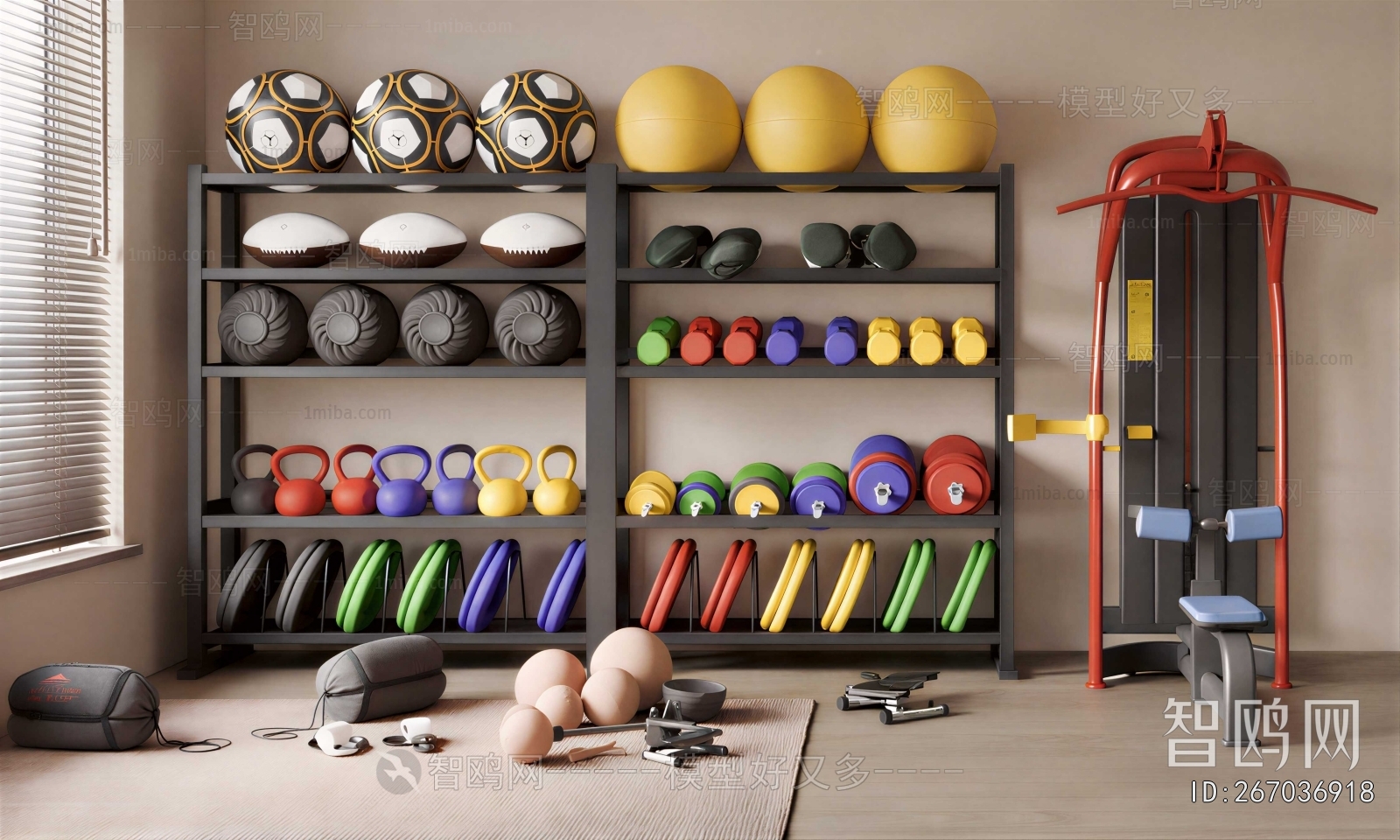 Modern Fitness Equipment