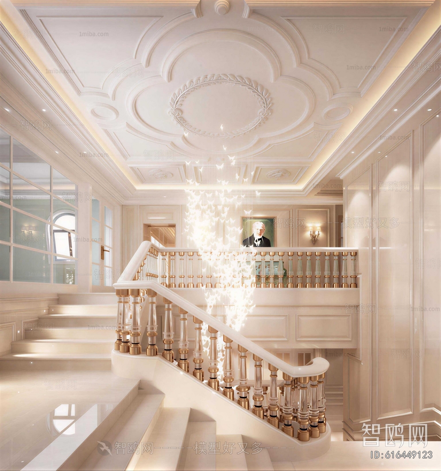 European Style Stairwell