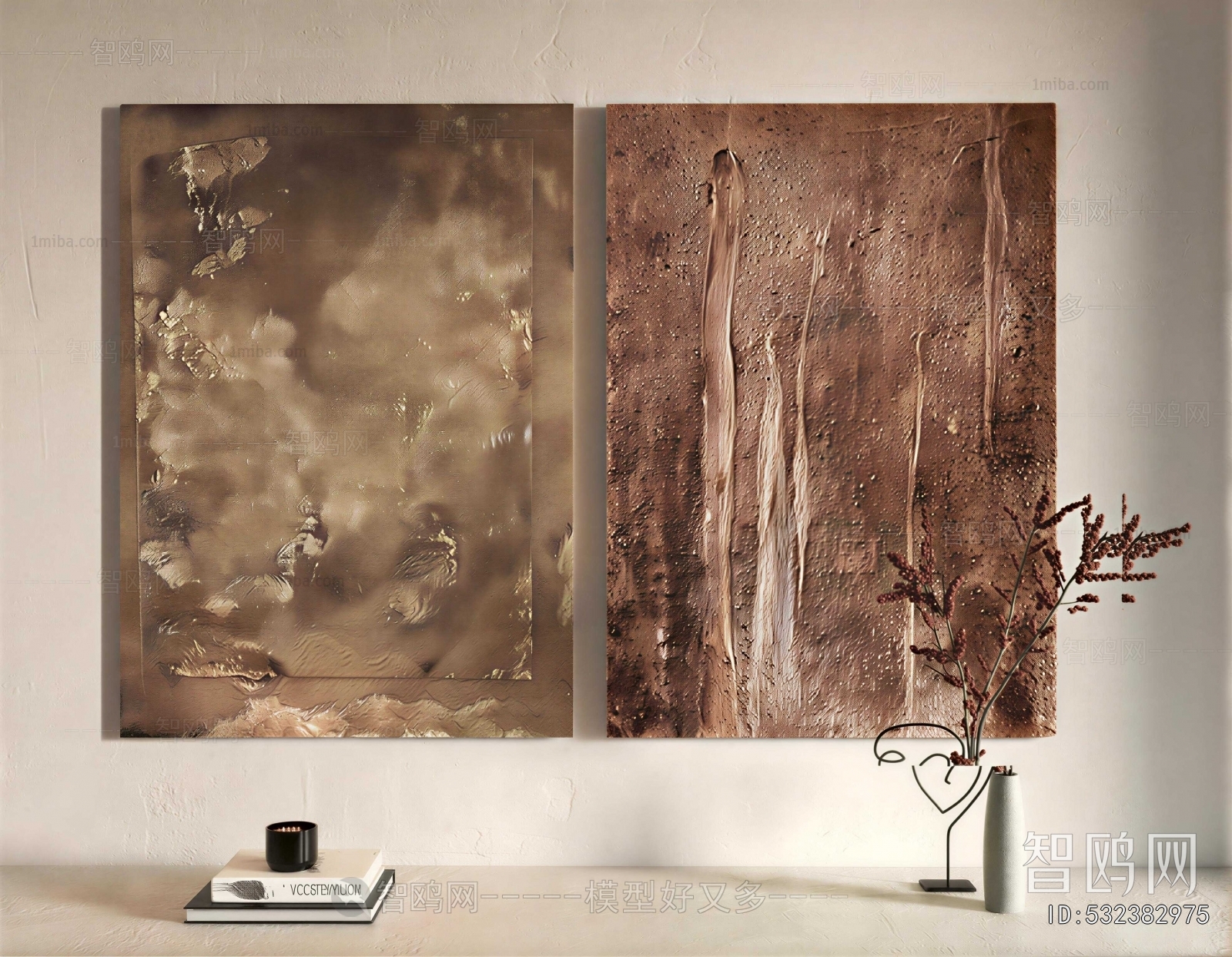 Wabi-sabi Style Painting