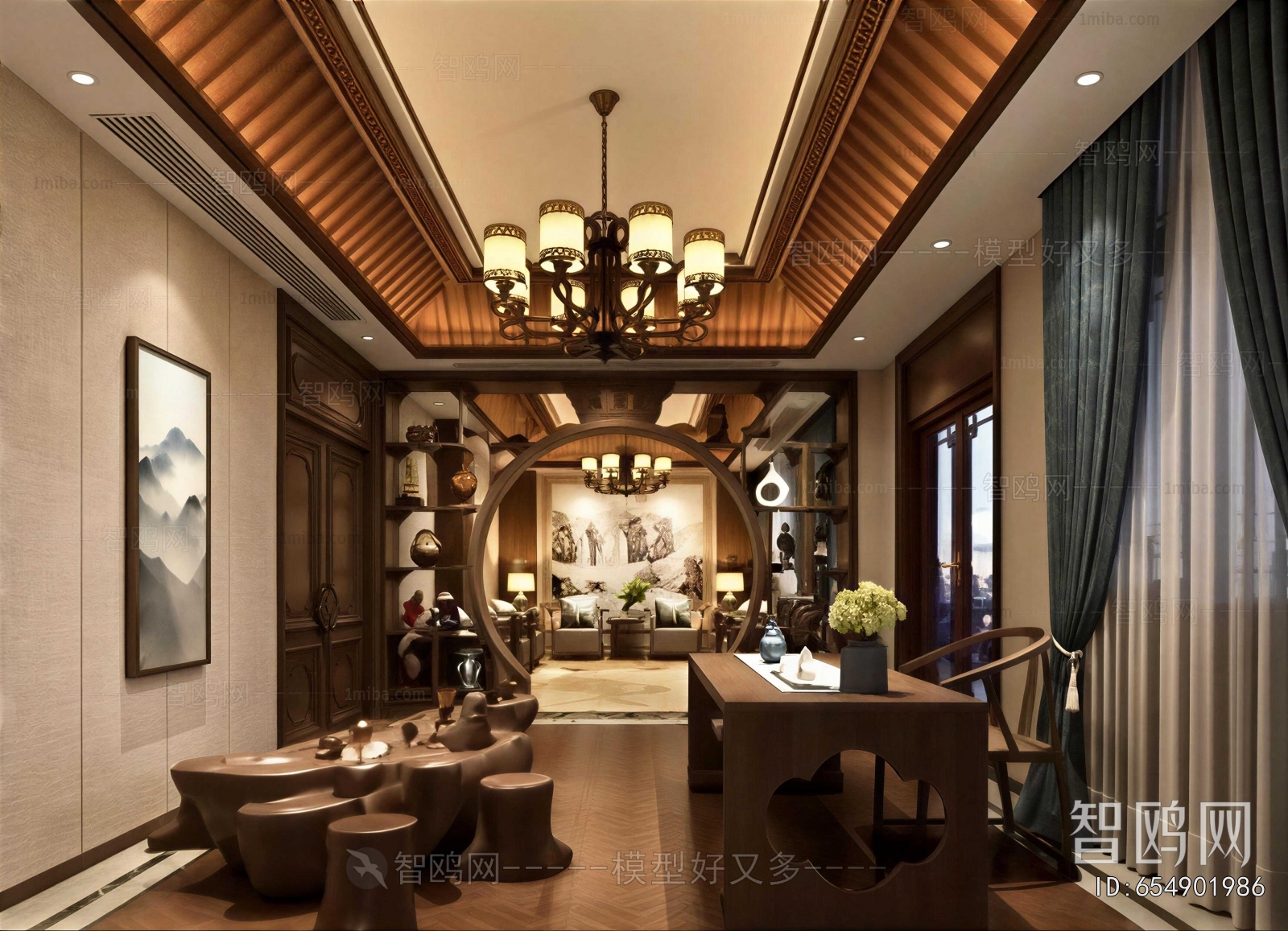 New Chinese Style Tea House