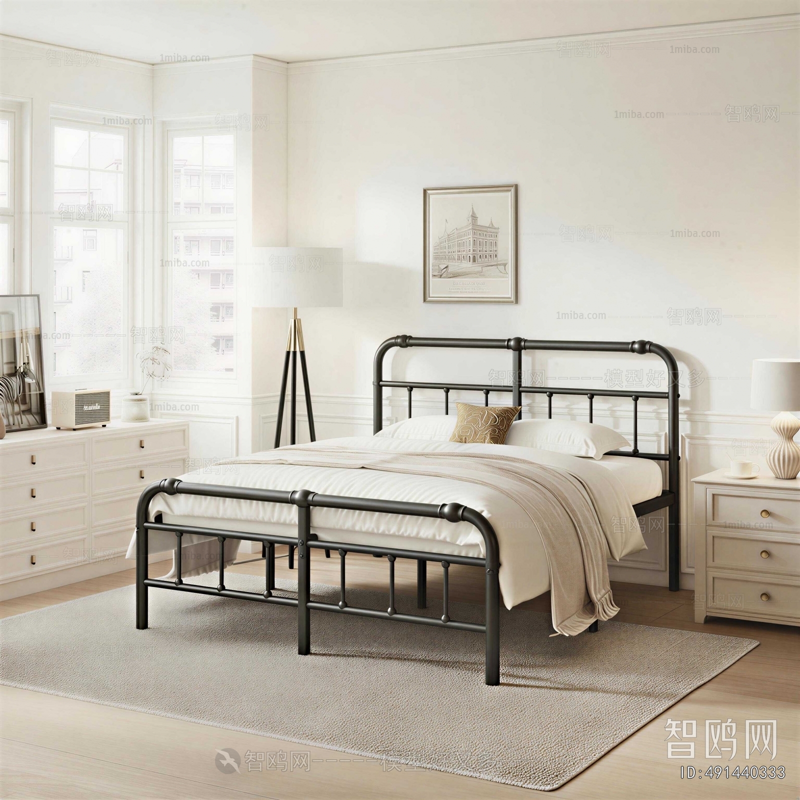 Modern Double Bed