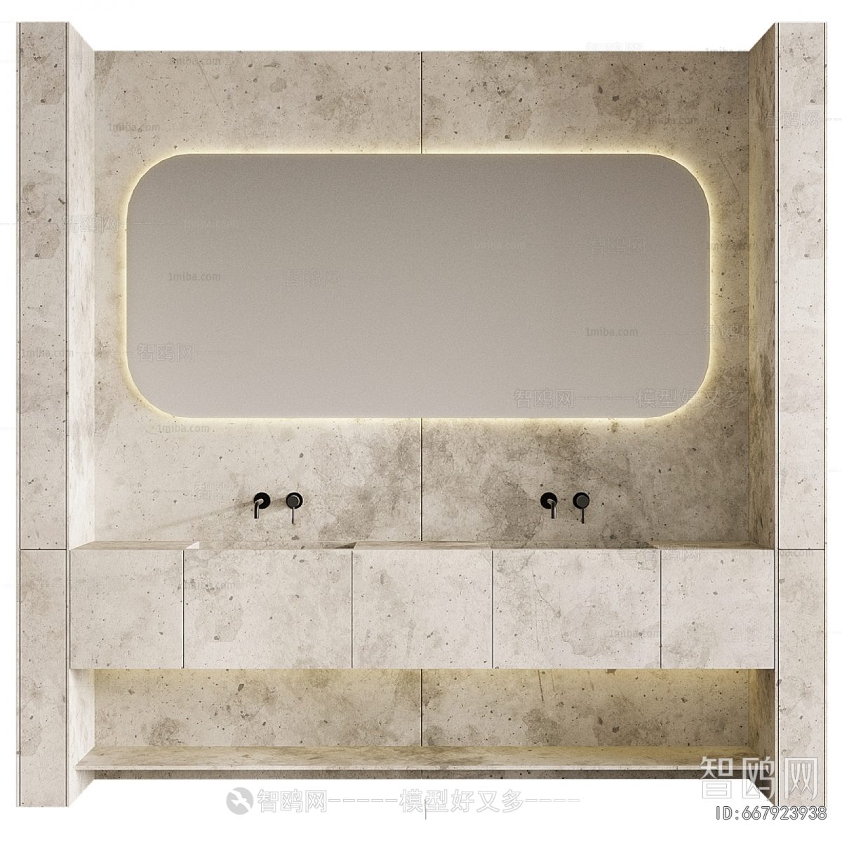 Modern Bathroom Cabinet