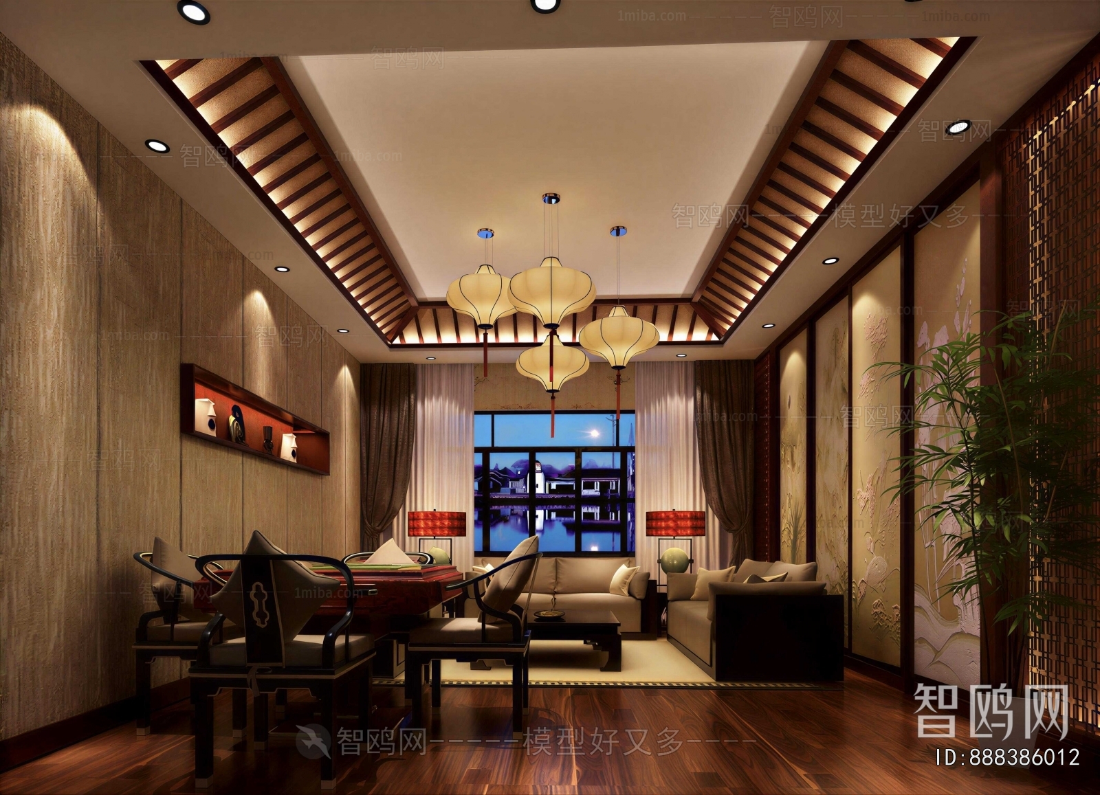 New Chinese Style Club Space