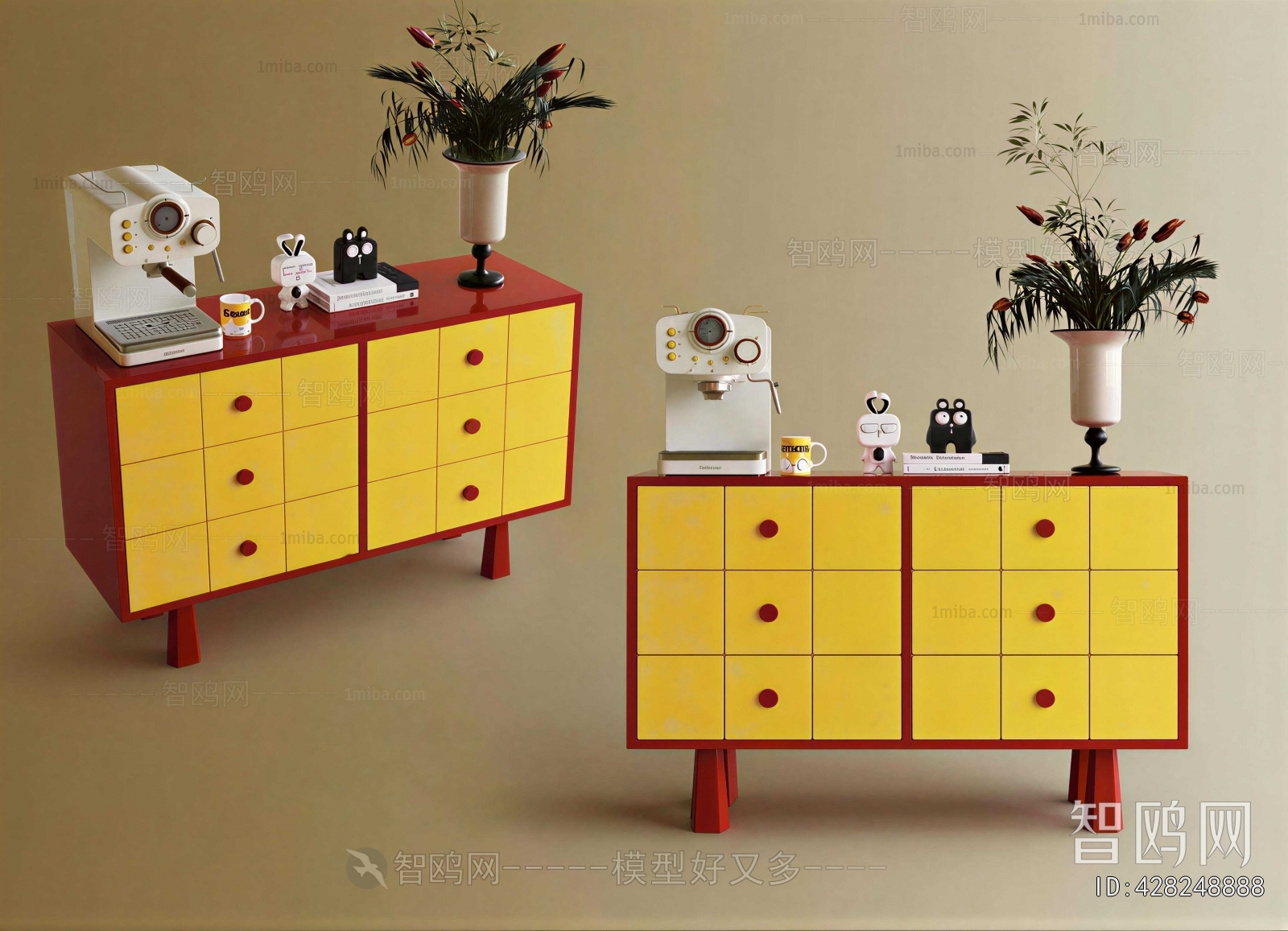 Modern Side Cabinet