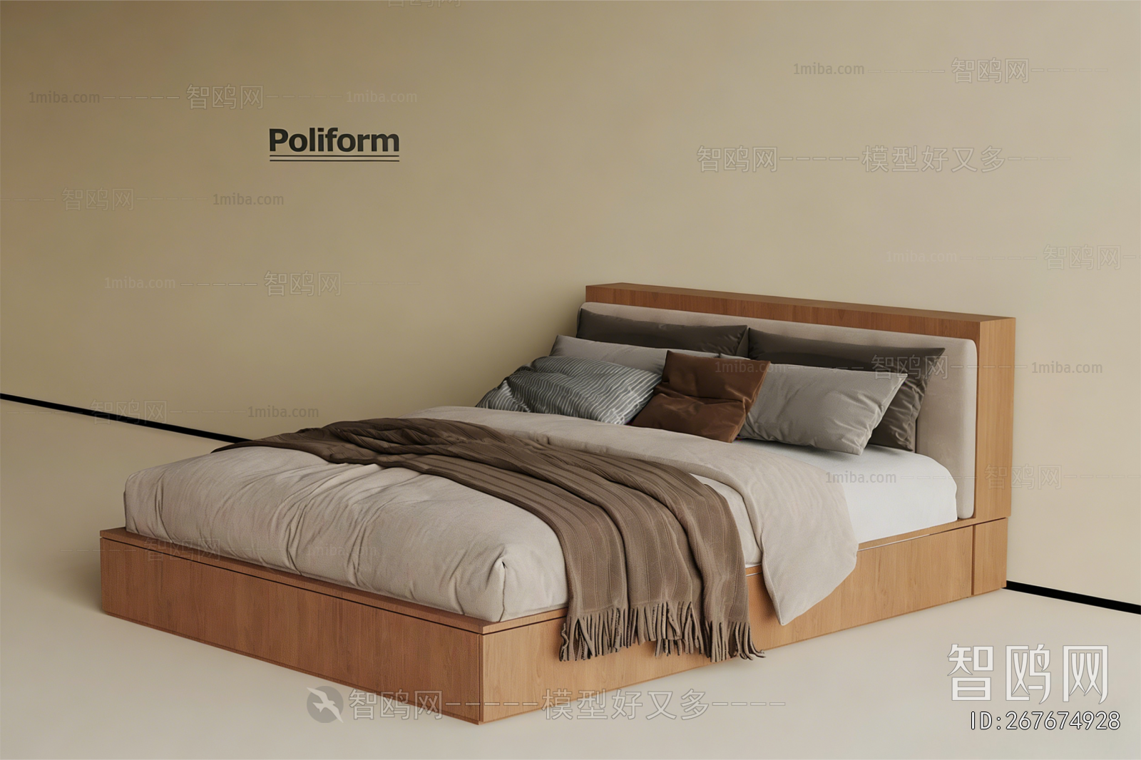 Modern Double Bed