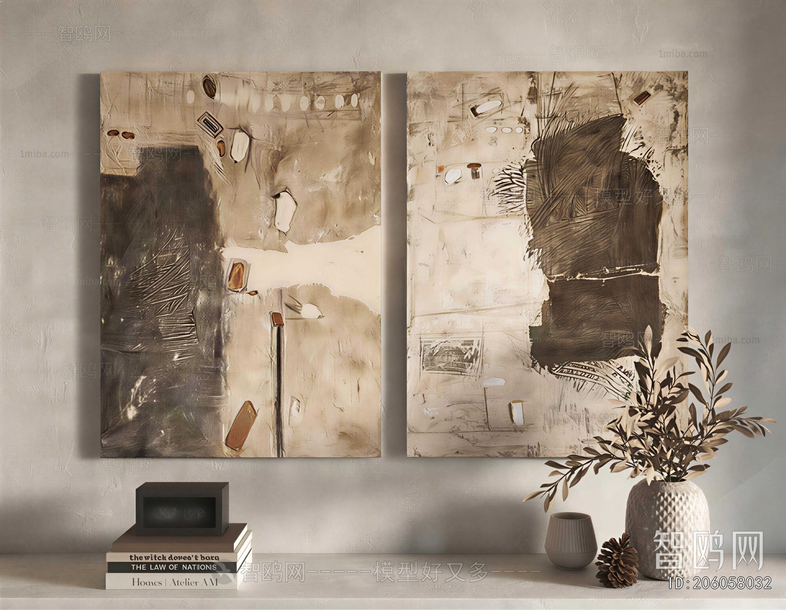 Wabi-sabi Style Painting