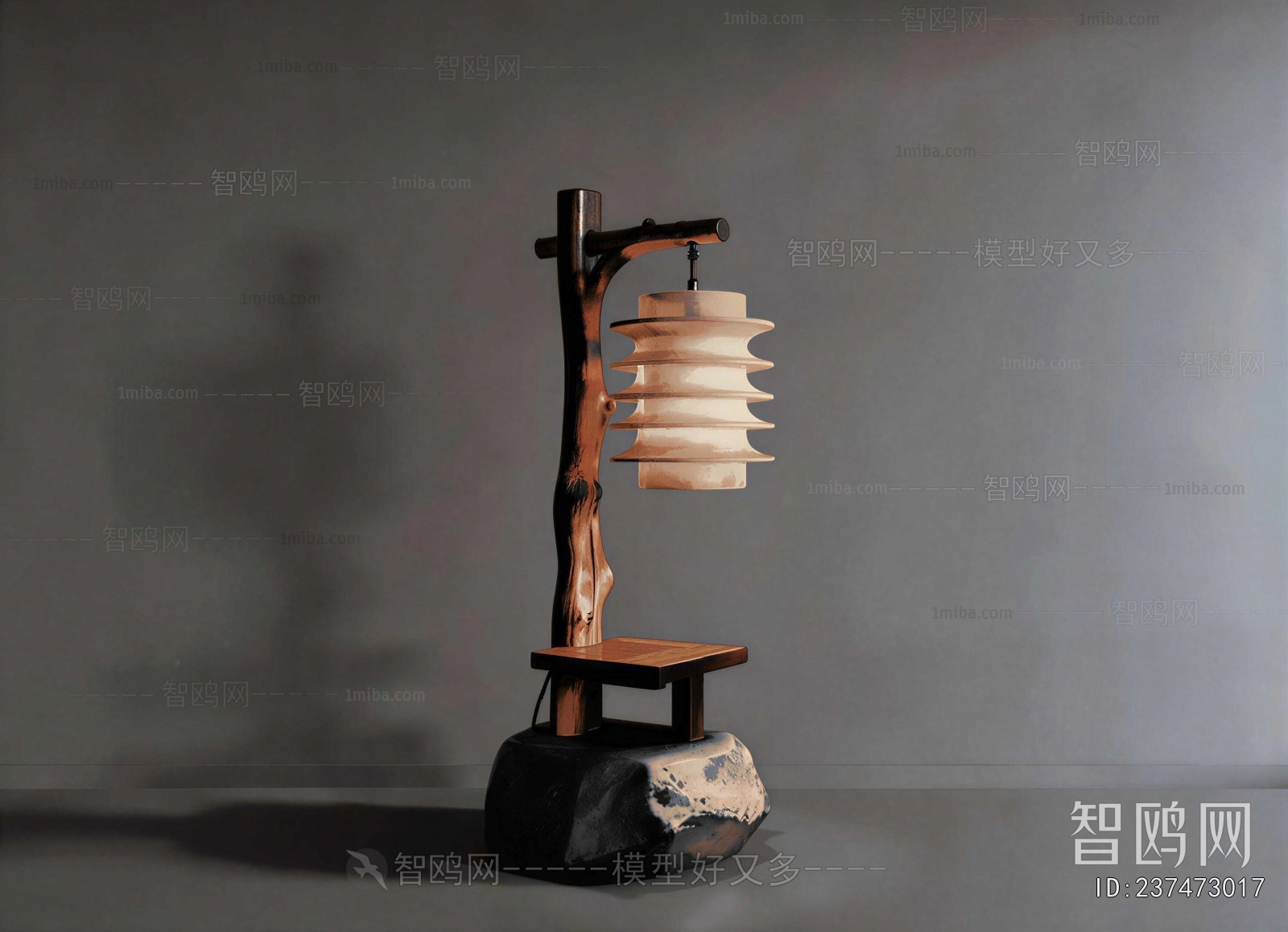 New Chinese Style Floor Lamp