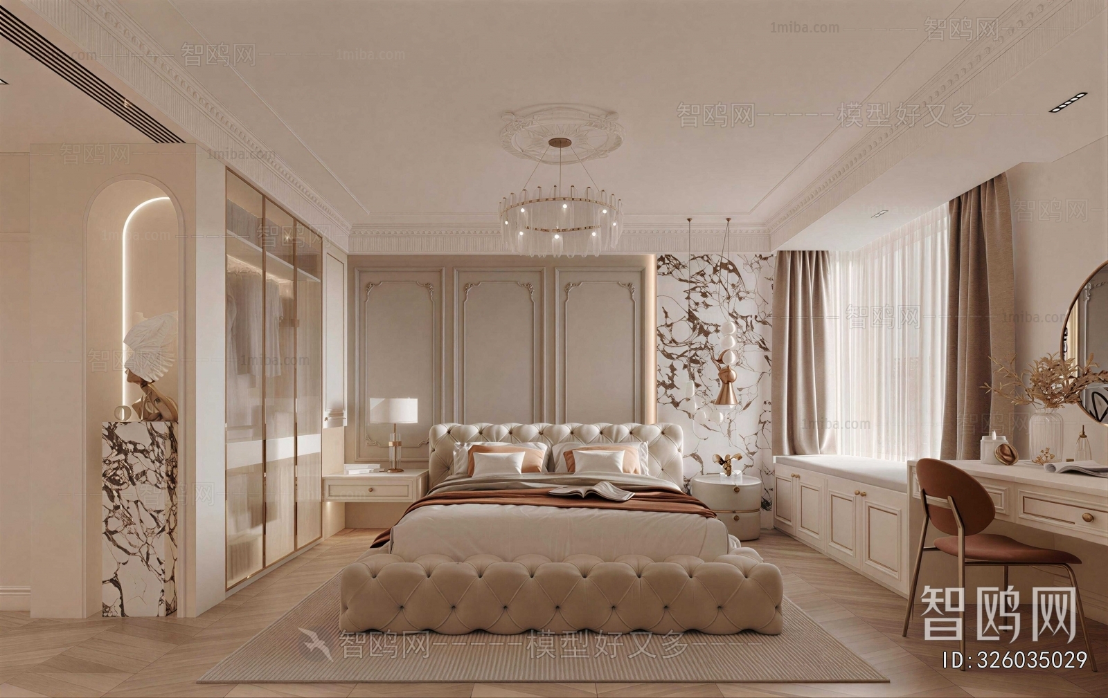 French Style Bedroom