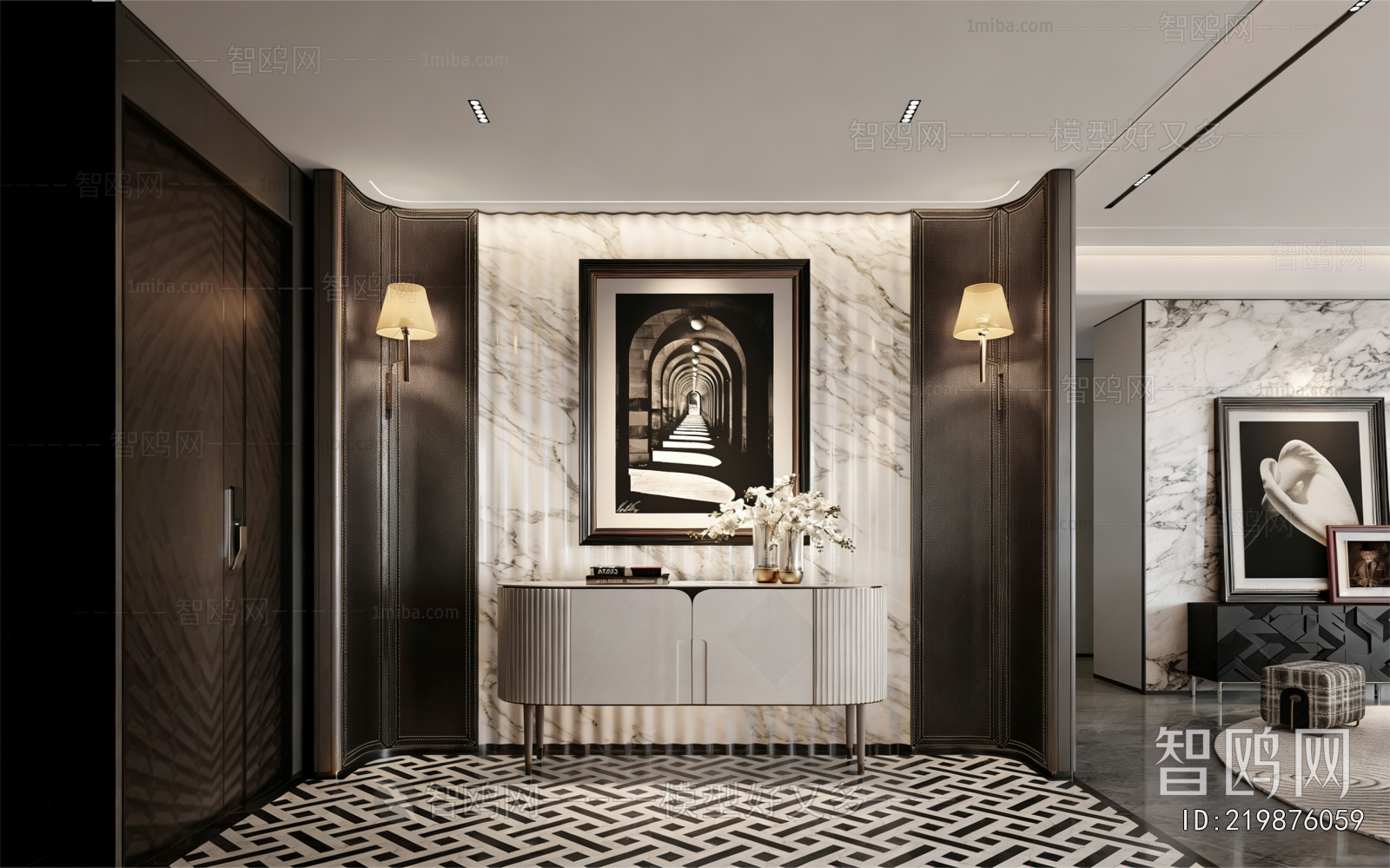 Modern Hallway