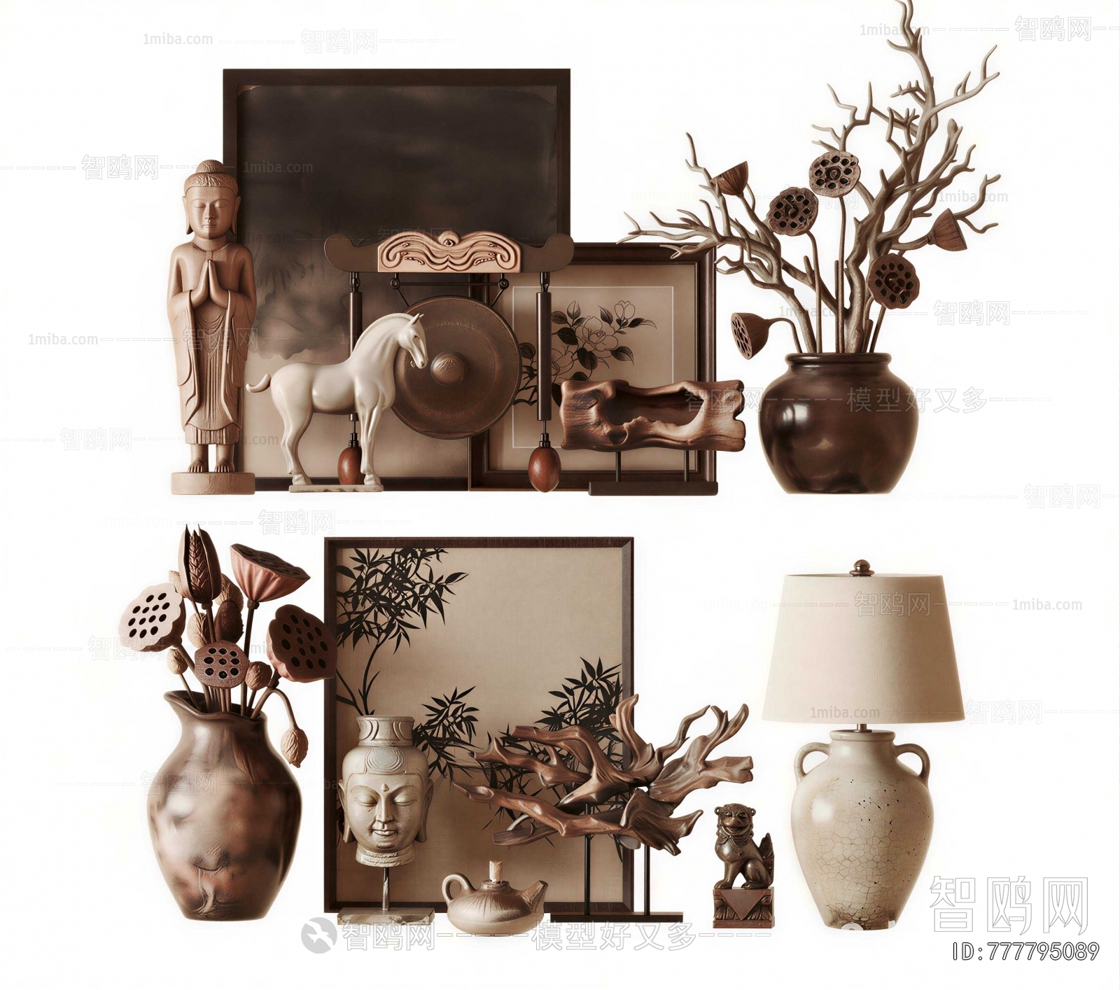 New Chinese Style Decorative Set