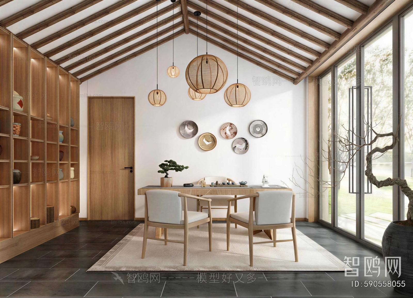 New Chinese Style Tea House