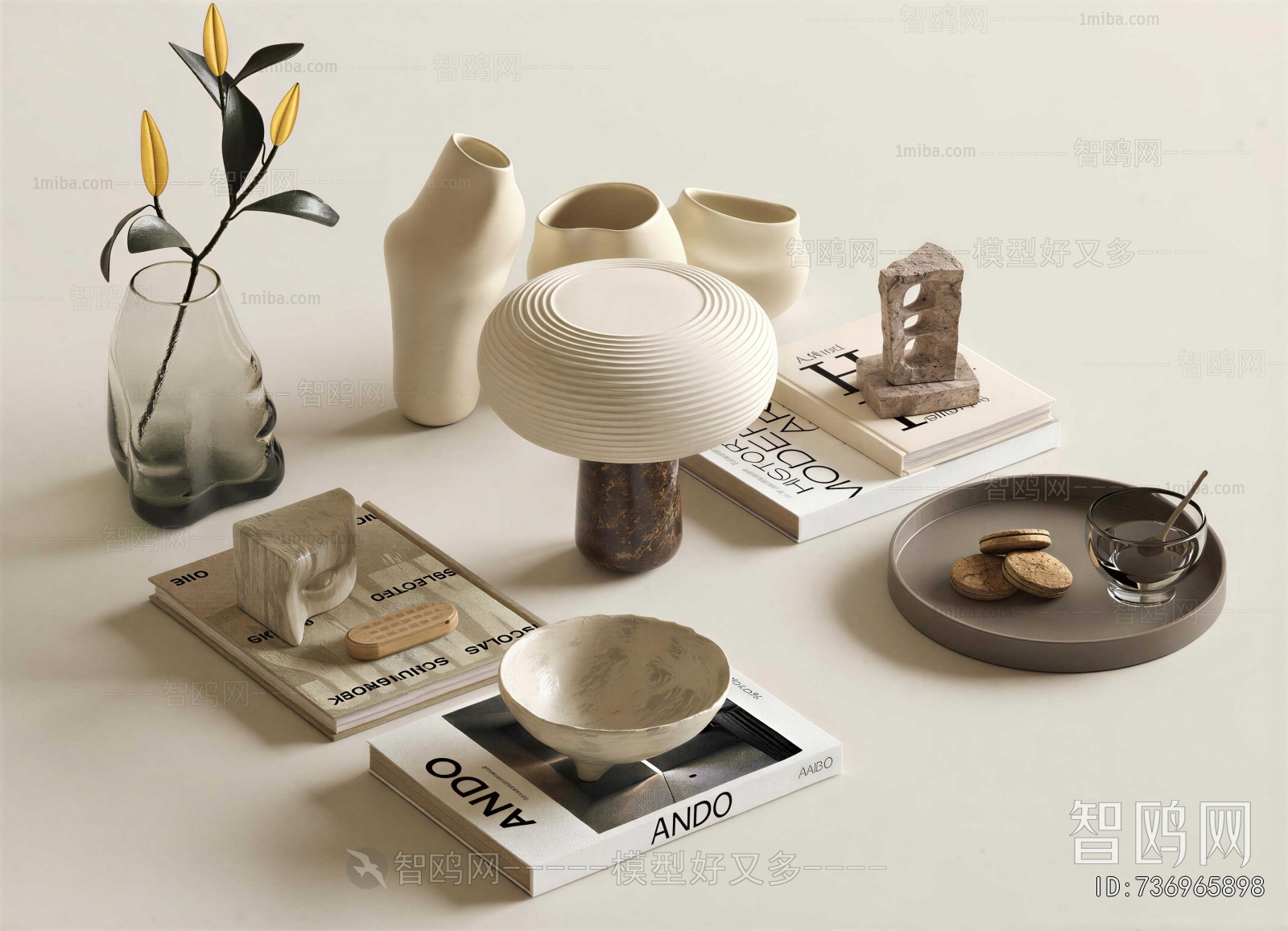 Wabi-sabi Style Decorative Set