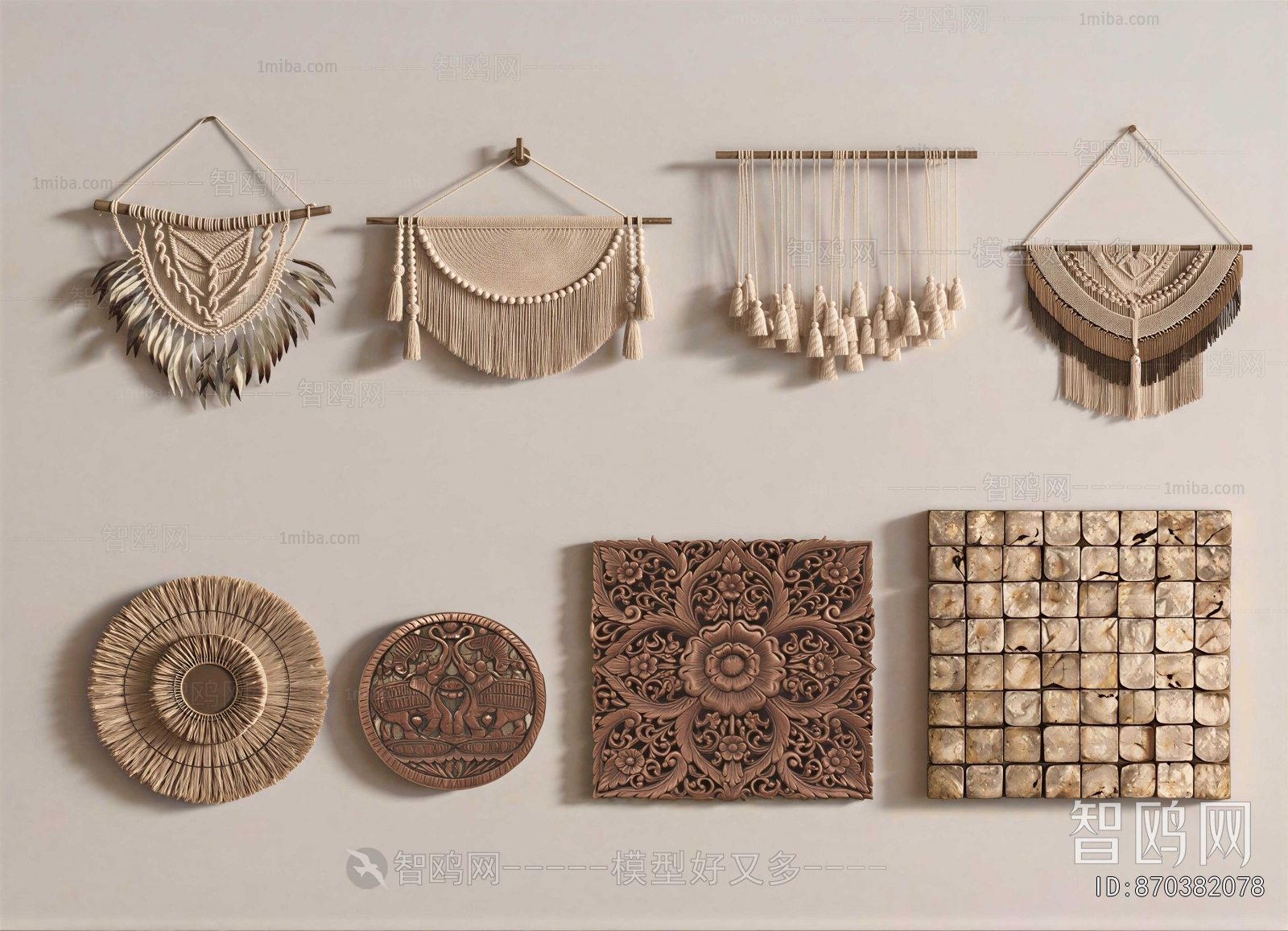 Wabi-sabi Style Wall Decoration