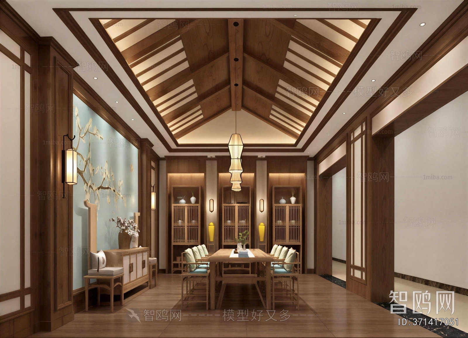 New Chinese Style Tea House