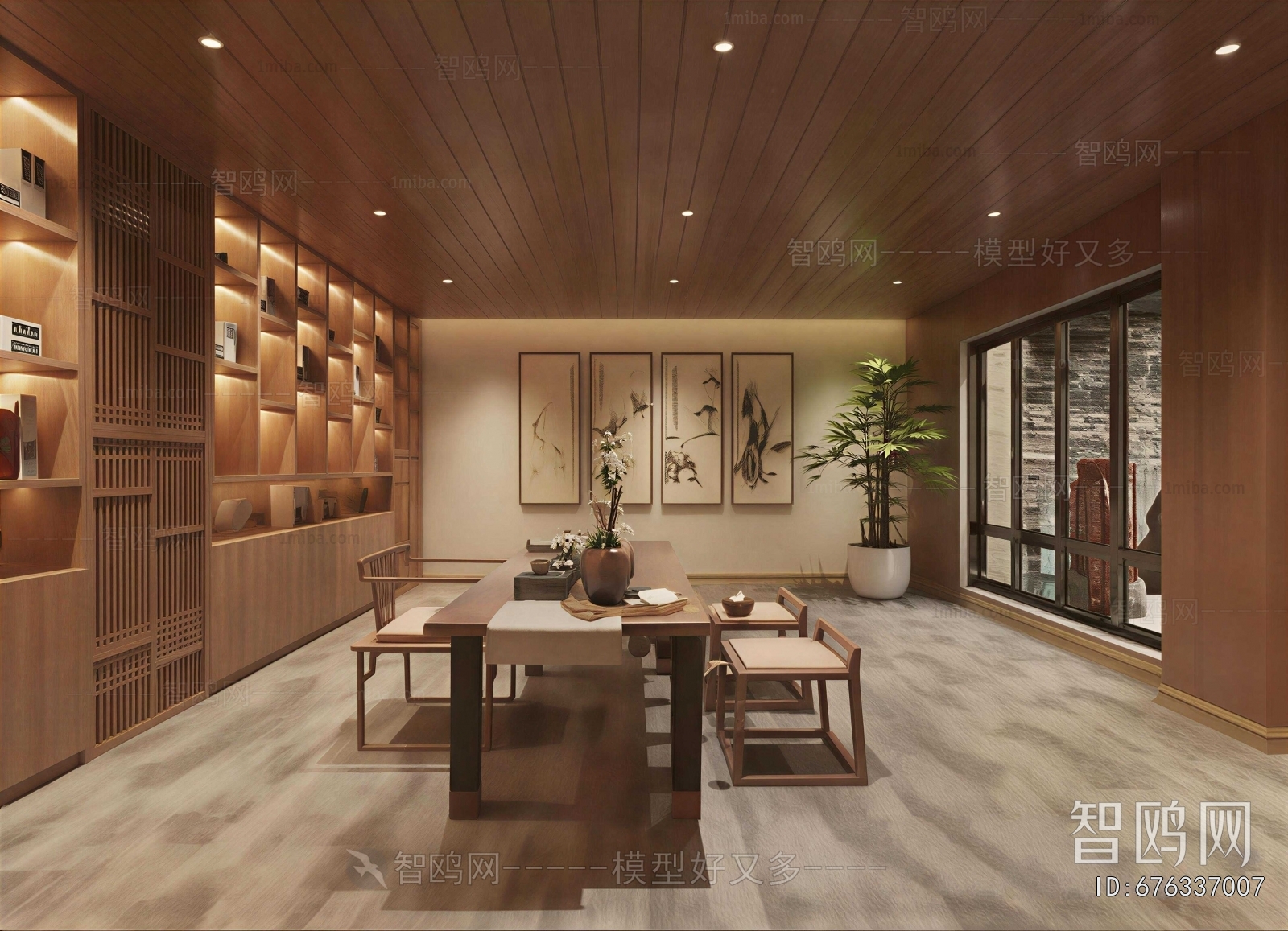 New Chinese Style Tea House