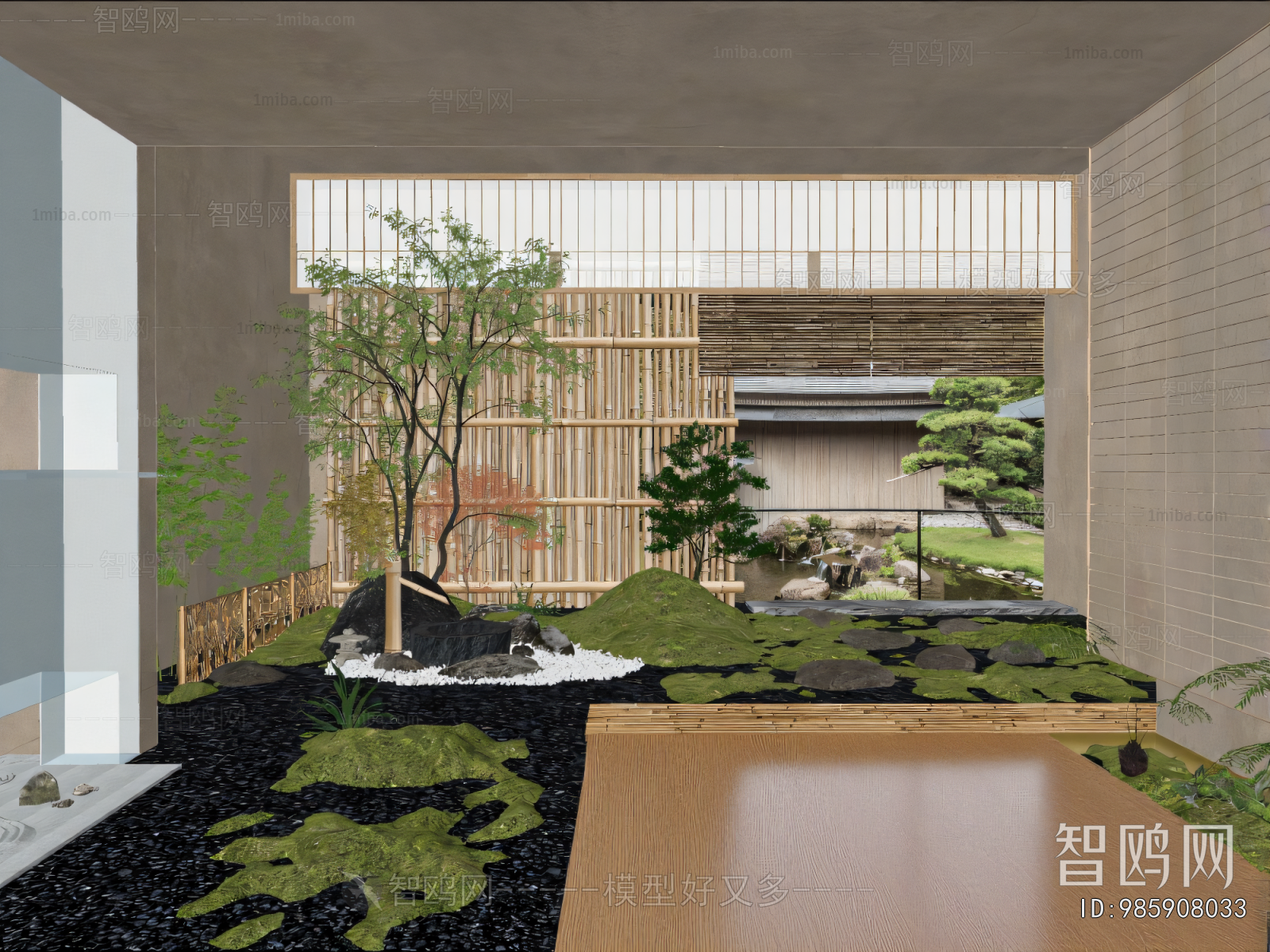 New Chinese Style Courtyard/landscape