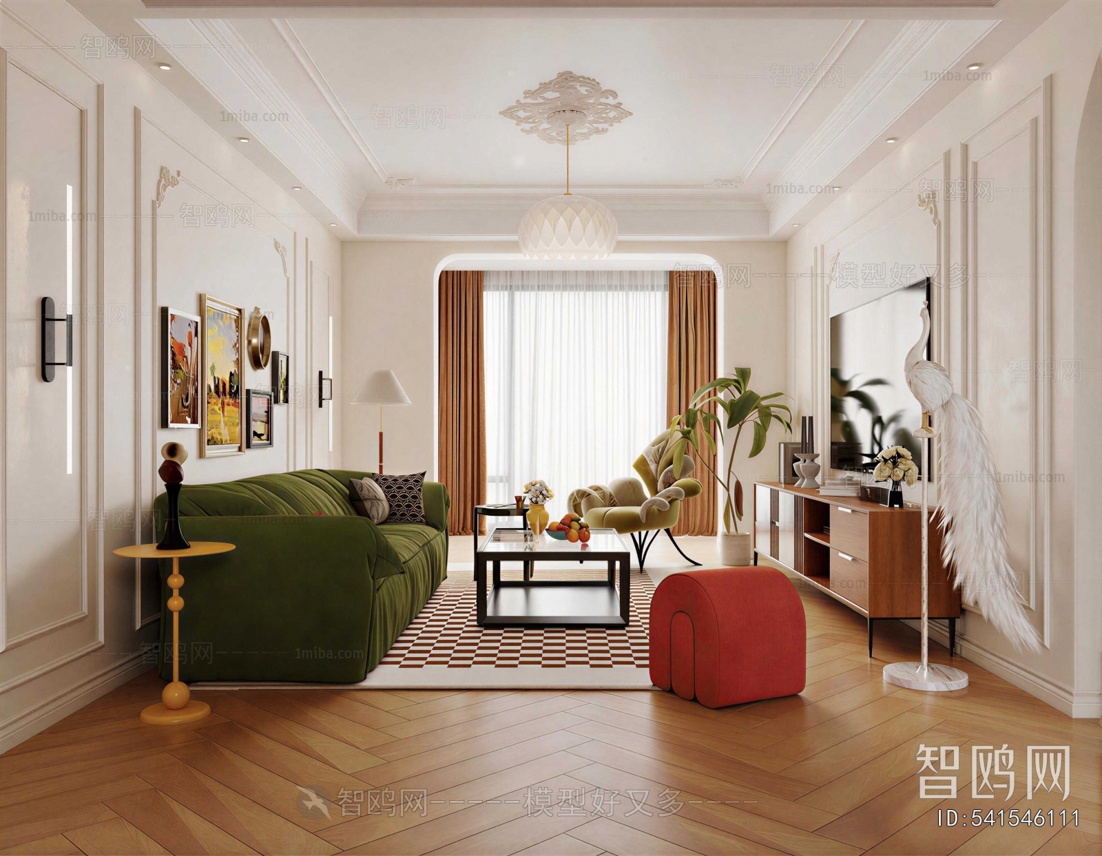 French Style A Living Room
