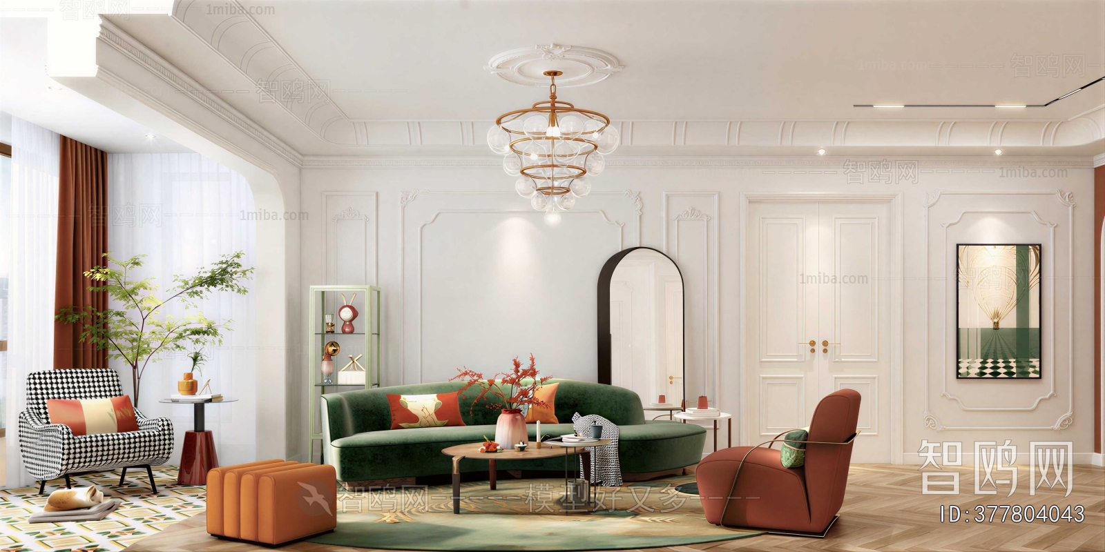 French Style A Living Room