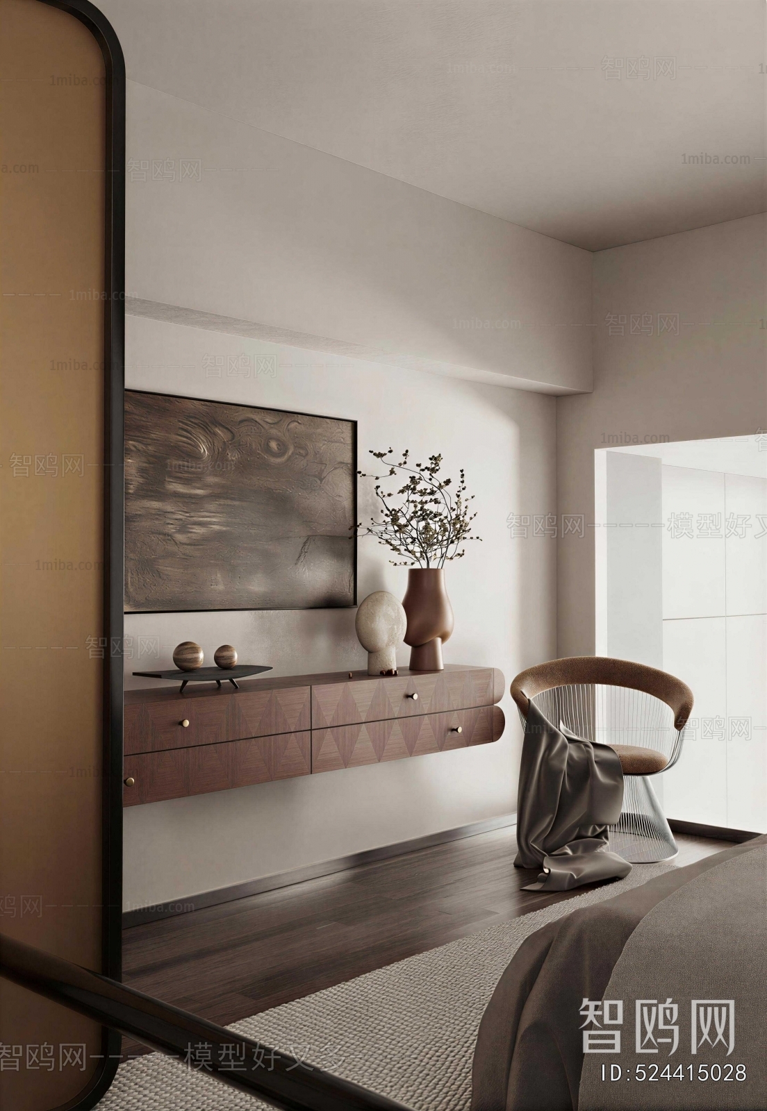 Wabi-sabi Style A Living Room