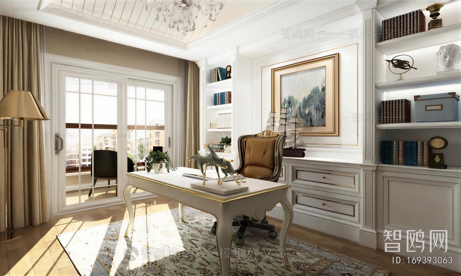 American Style Study Space