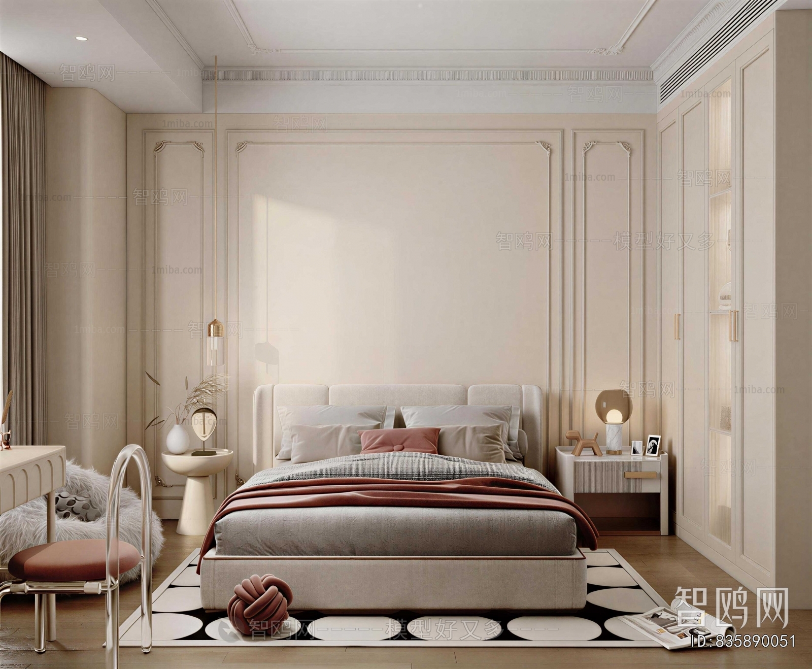 French Style Bedroom
