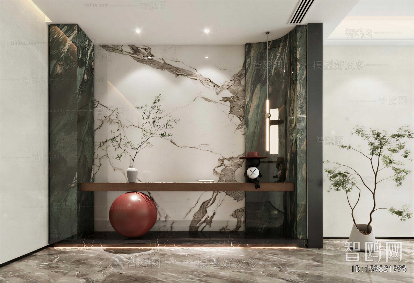 Modern Hallway