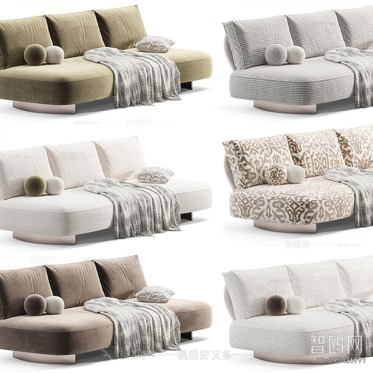 Modern Three-seat Sofa