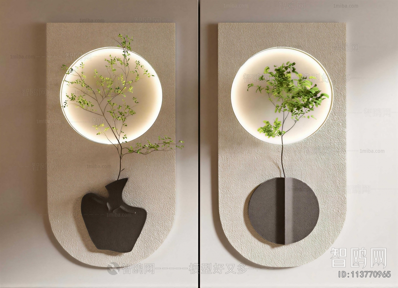 Wabi-sabi Style Wall Decoration