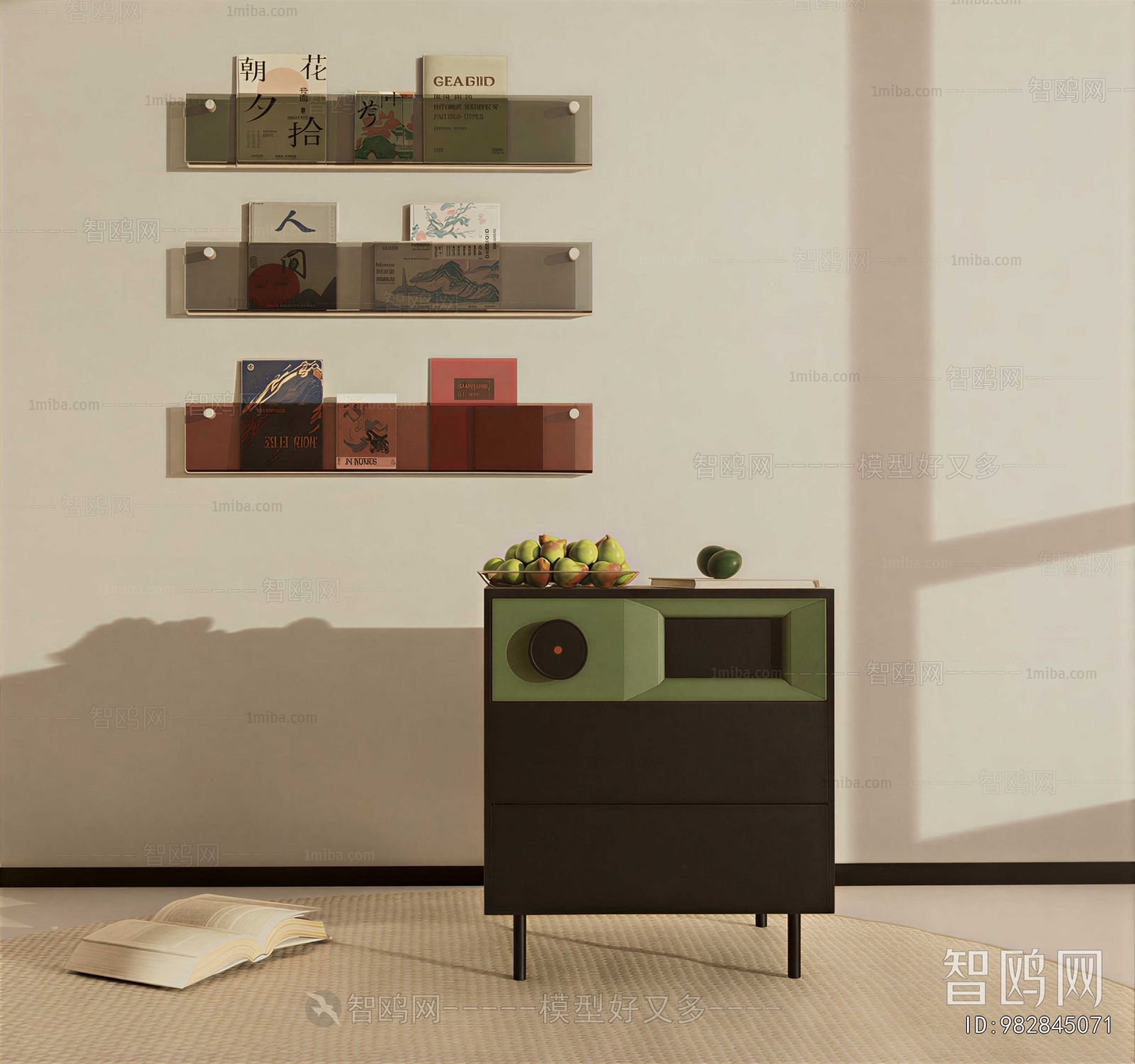 Modern Bedside Cupboard