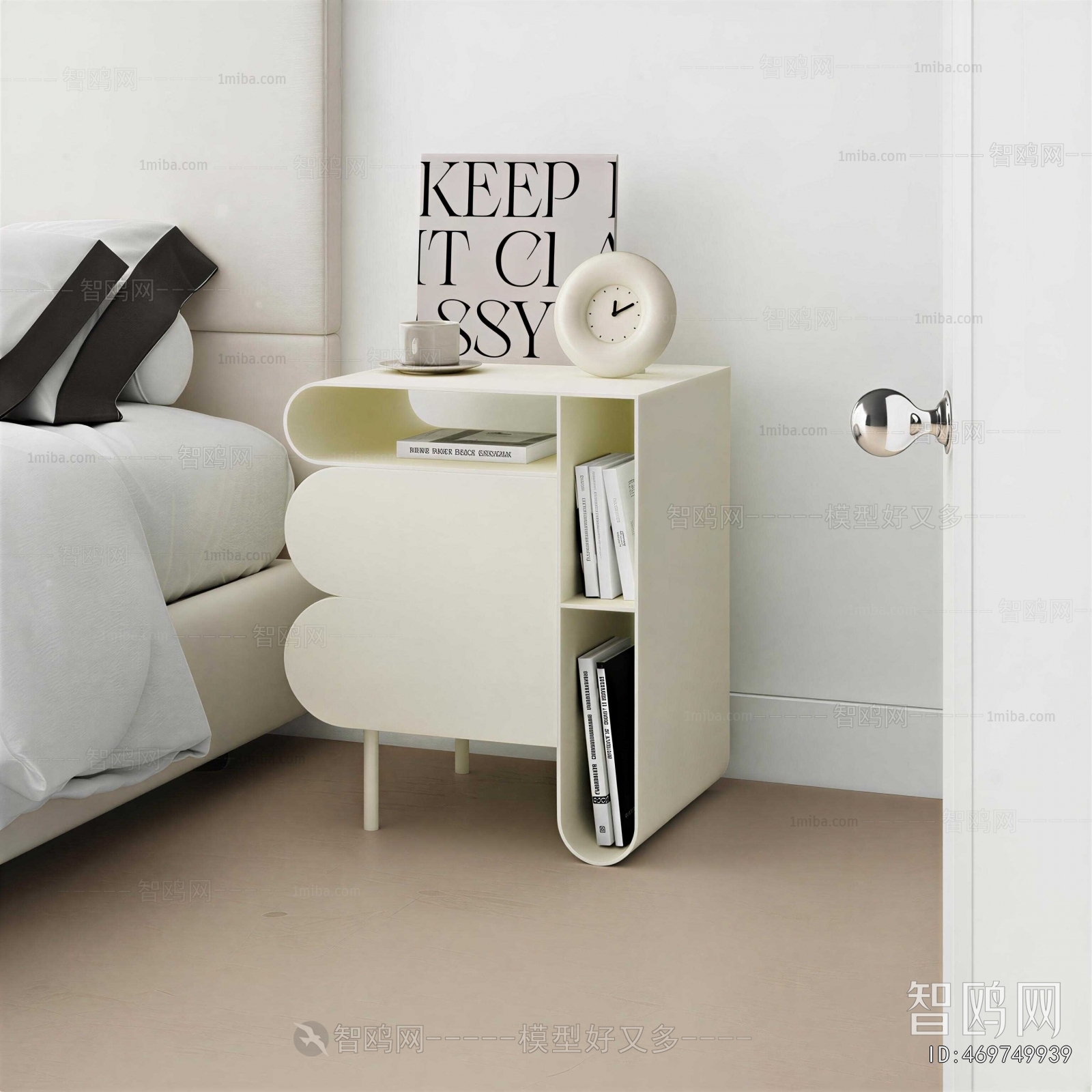 Modern Bedside Cupboard