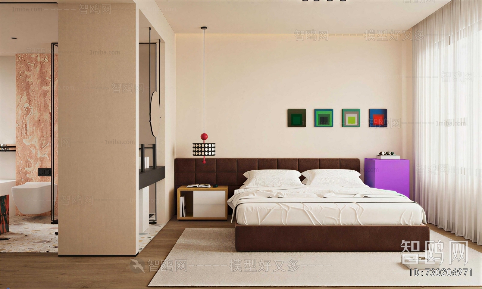 Modern Double Bed