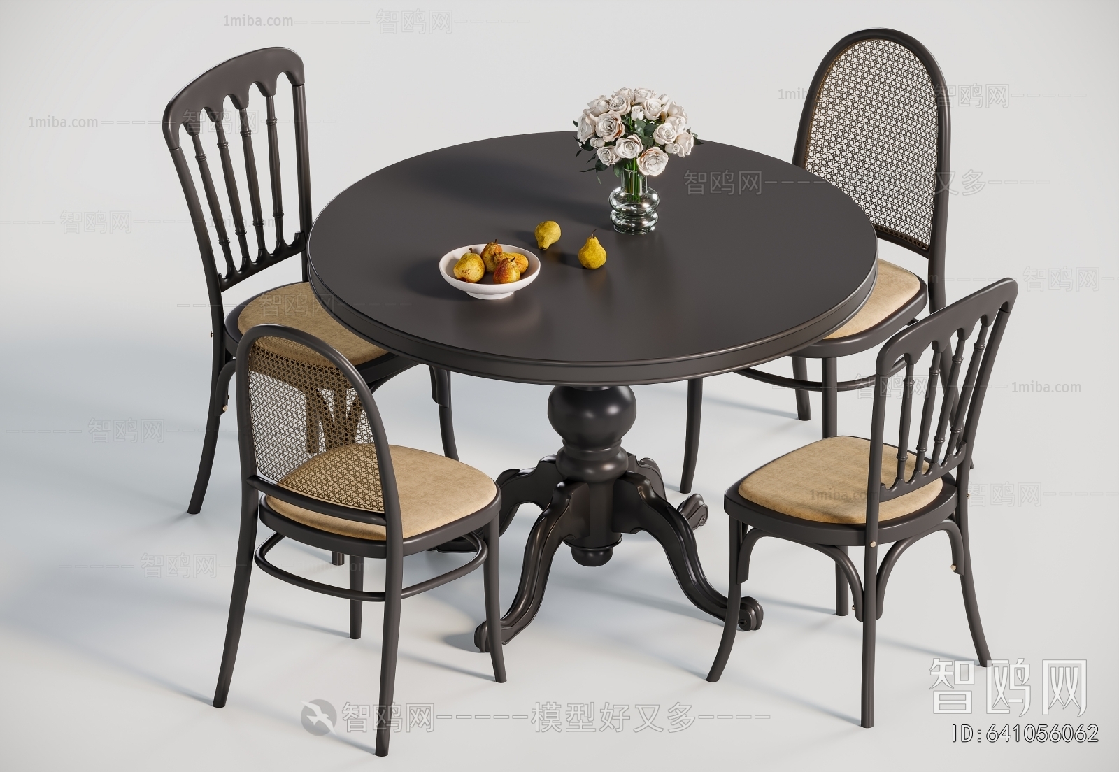 French Style Dining Table And Chairs