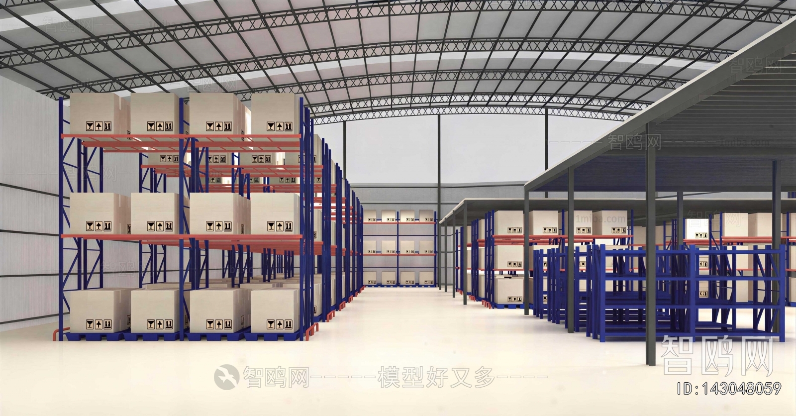 Modern Factory Floor/warehouse