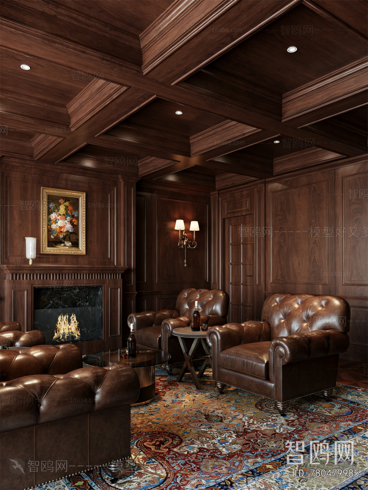 American Style A Living Room