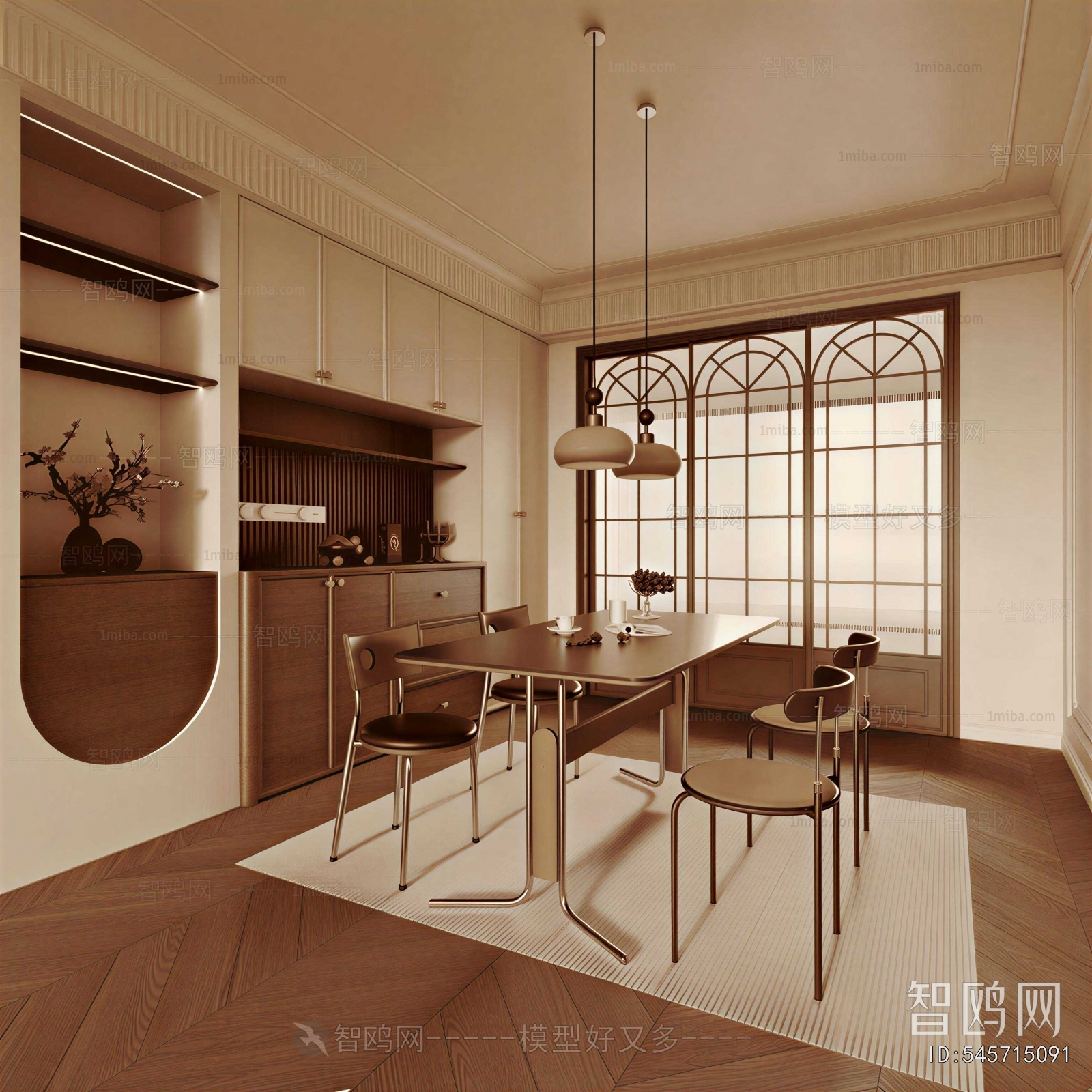 French Style Dining Room