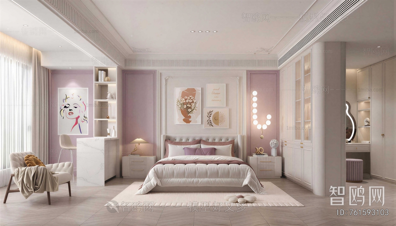 French Style Bedroom