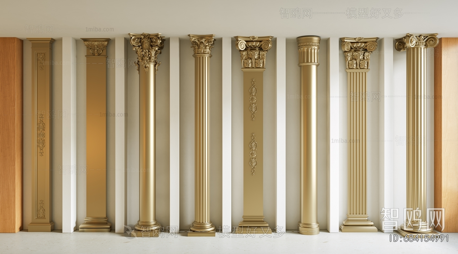 European Style Roman Pillar