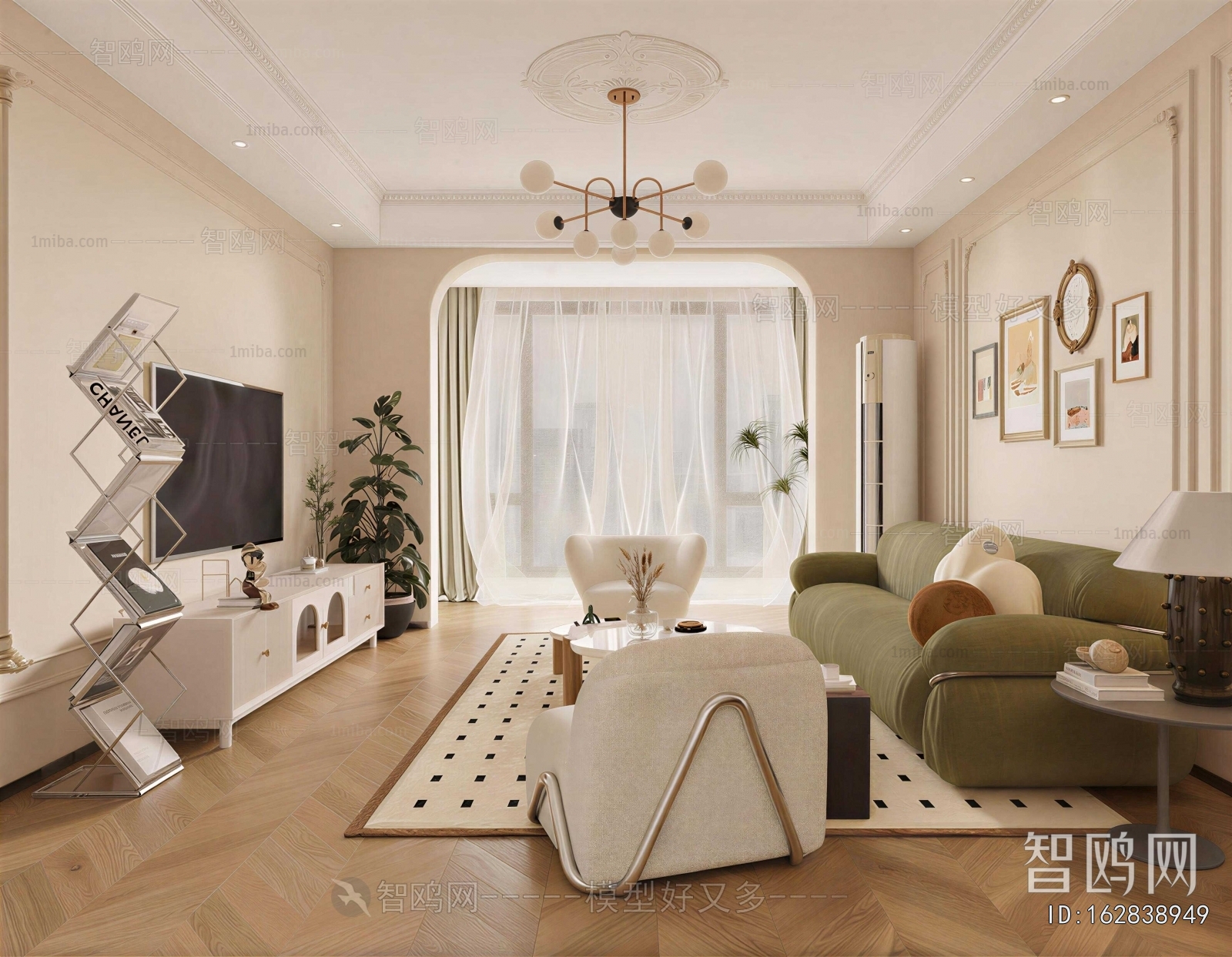 French Style A Living Room