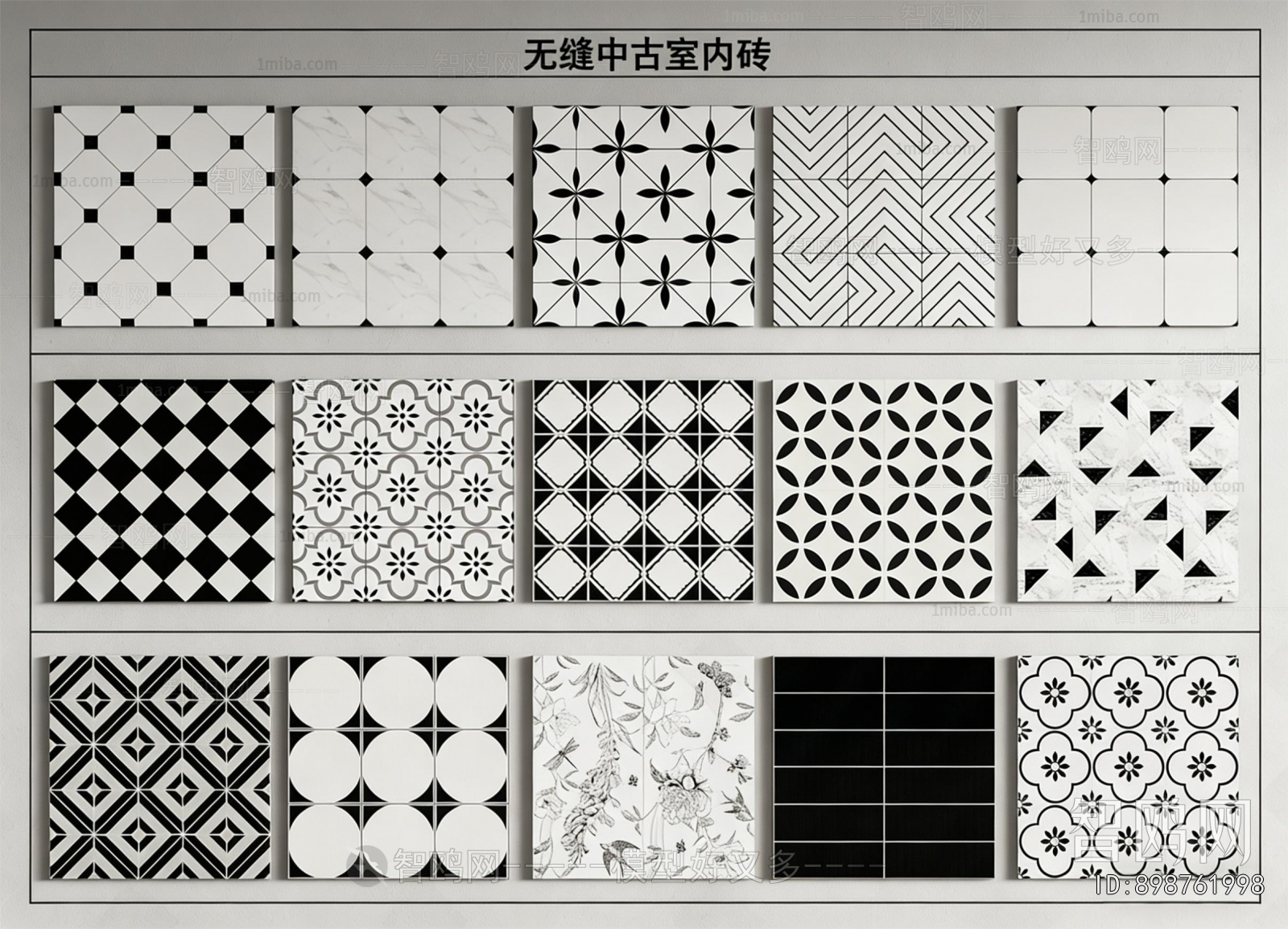 French Style Wall/floor/ceiling