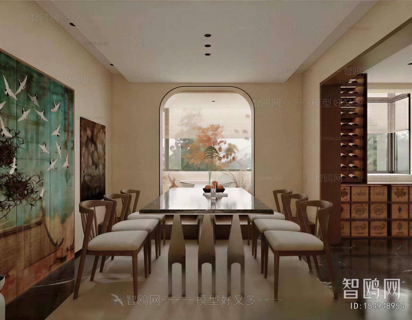 Japanese Style Dining Room