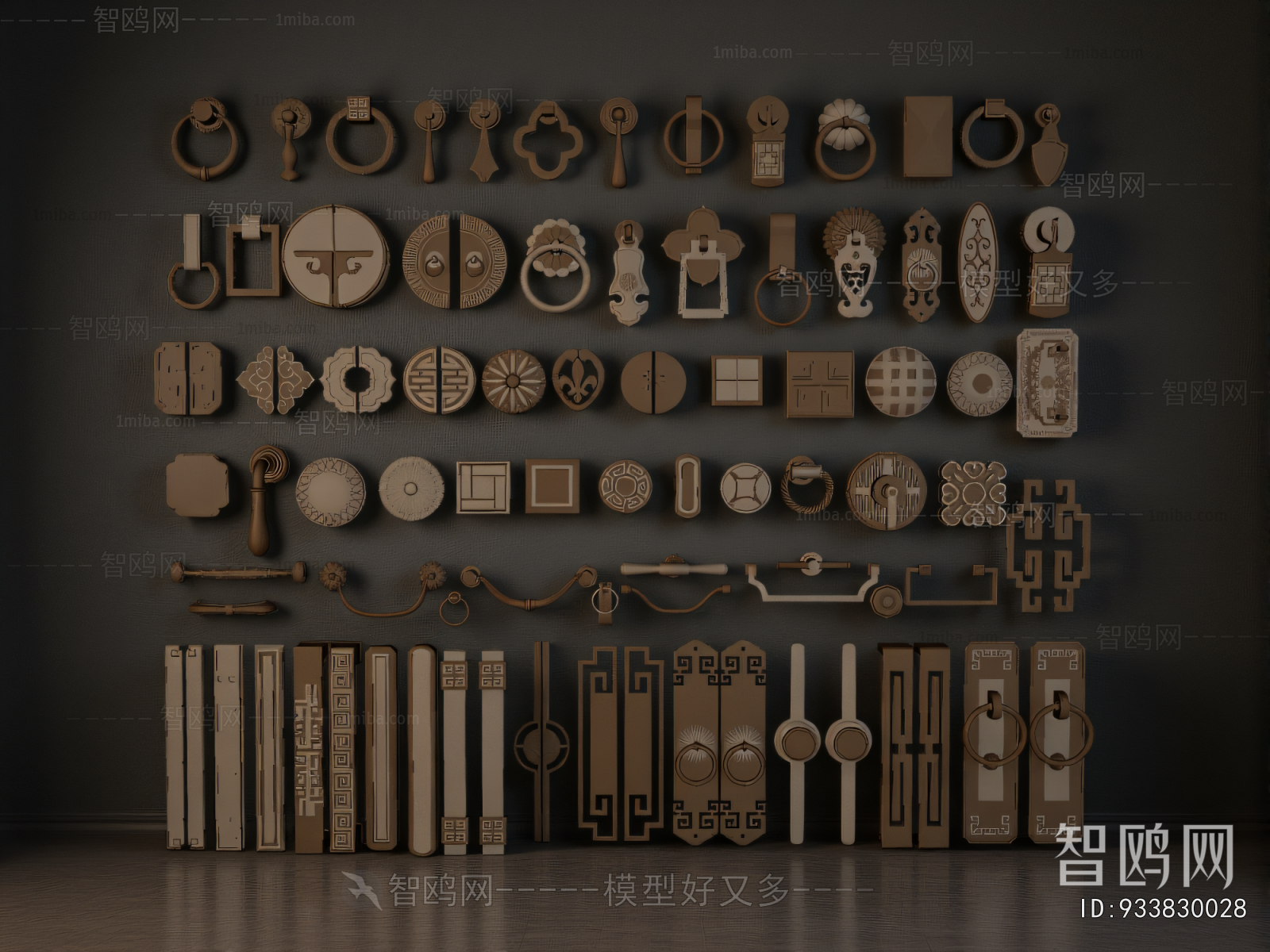New Chinese Style Door Handle