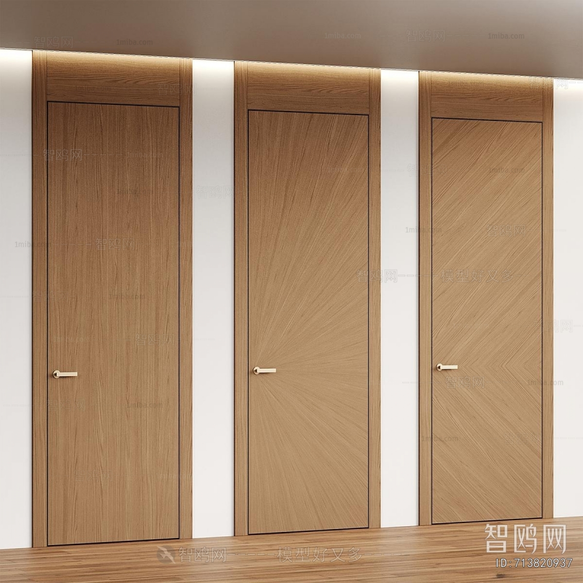 Modern Single Door