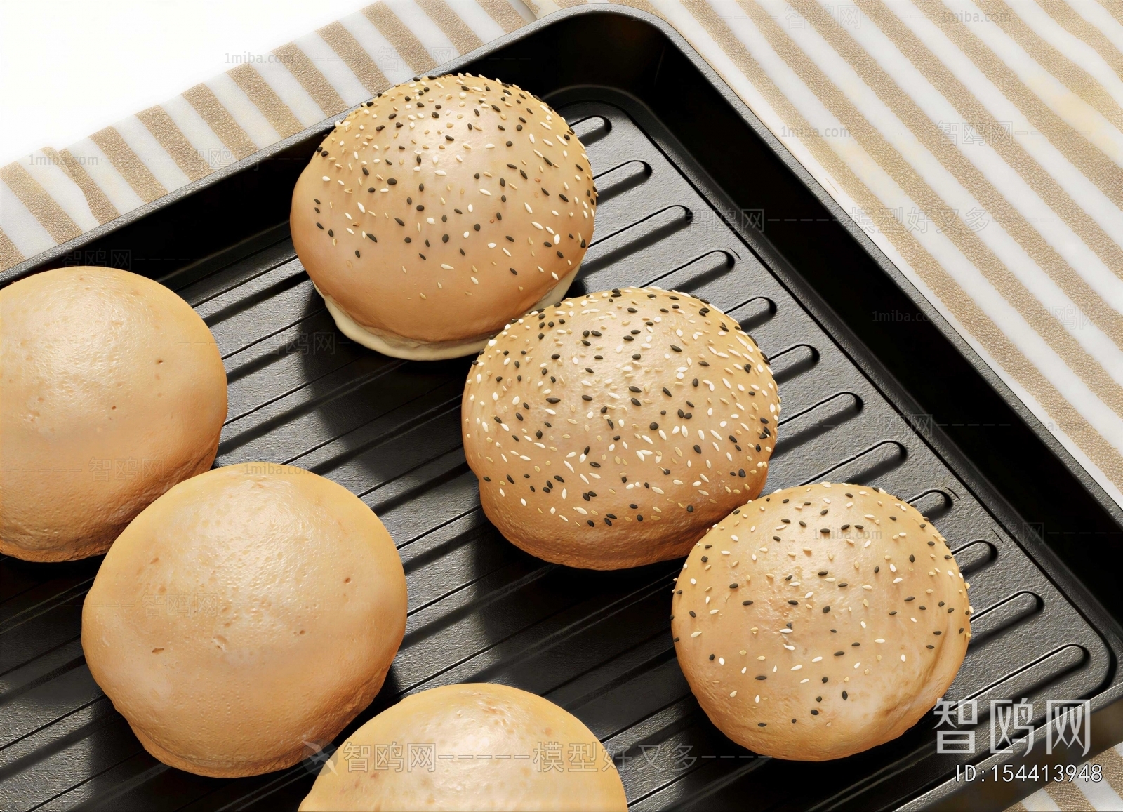 Modern Bread Cake