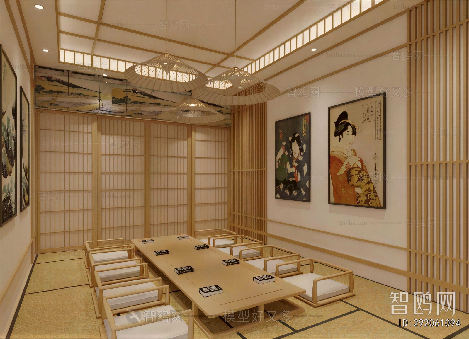 Japanese Style Restaurant Box