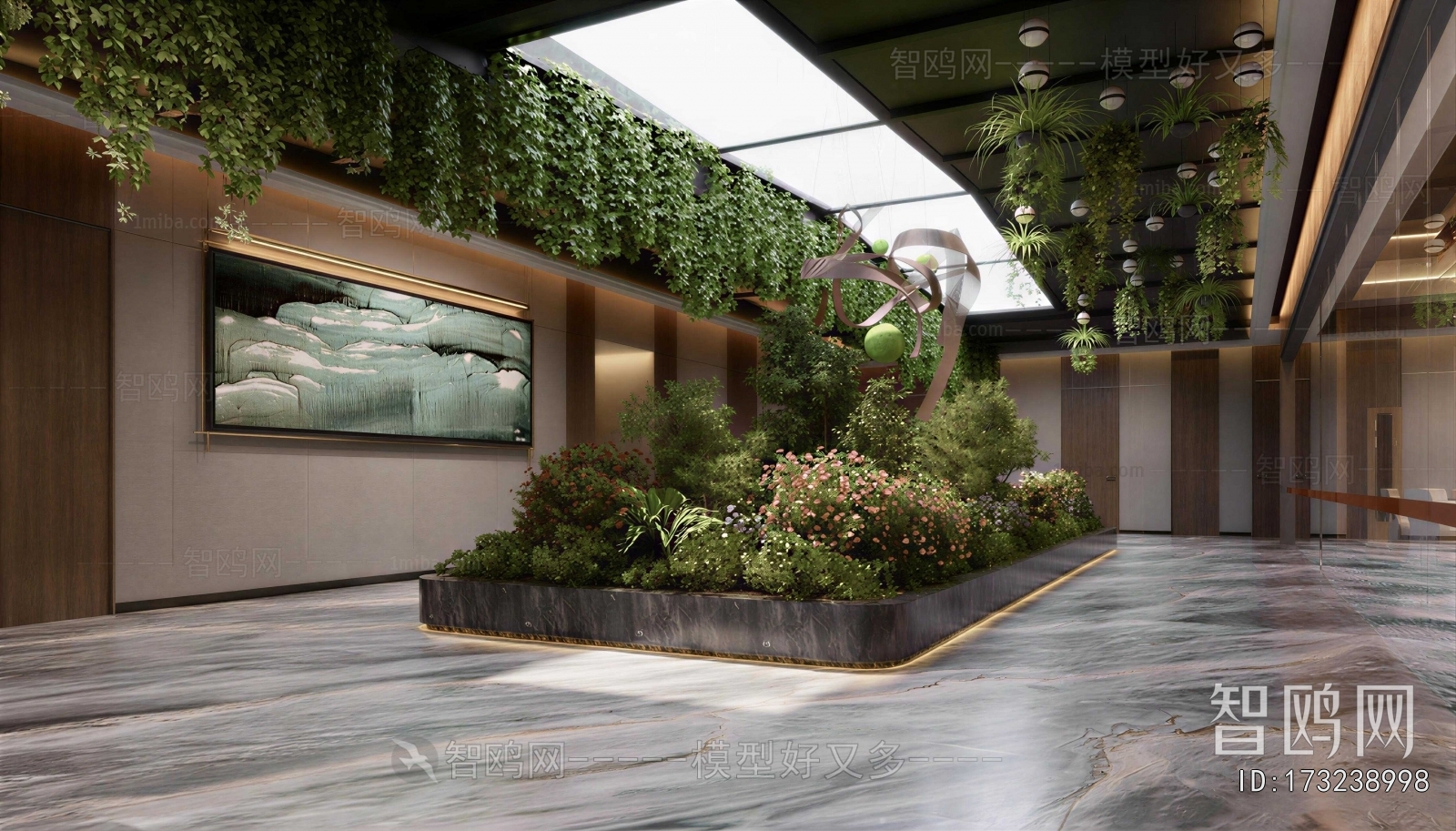 Modern Plant Pile