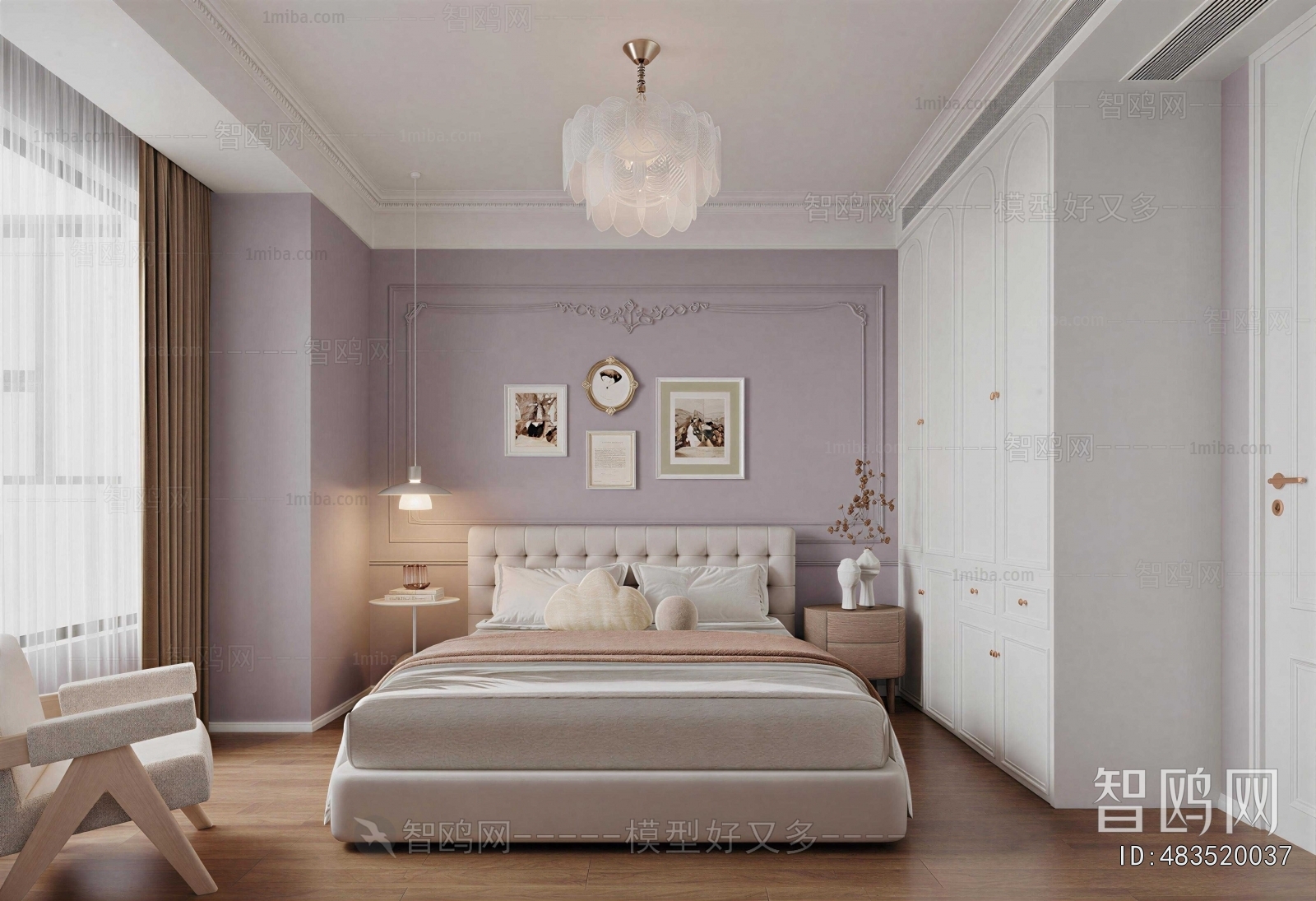 French Style Girl's Room Daughter's Room